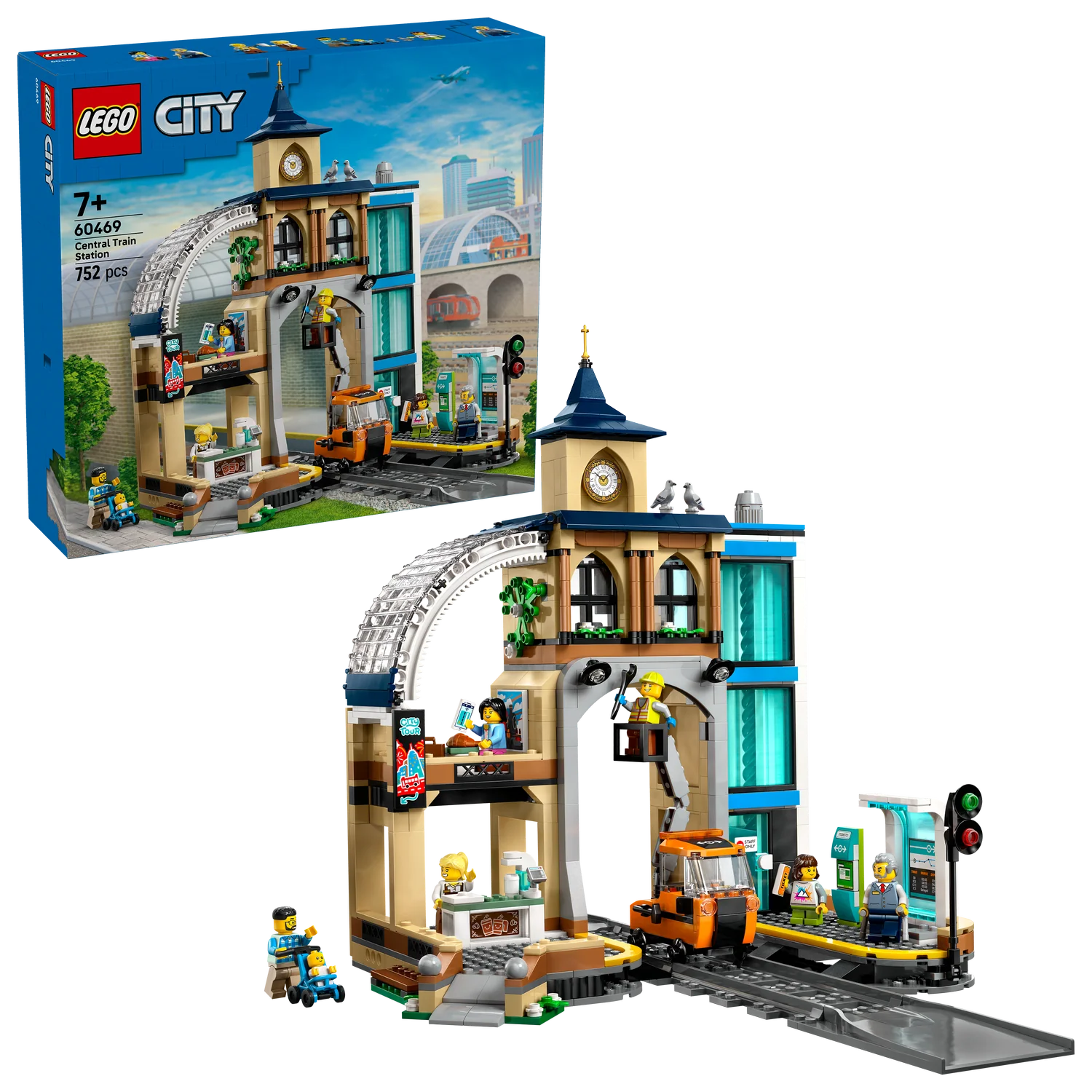 LEGO® City Central Train Station