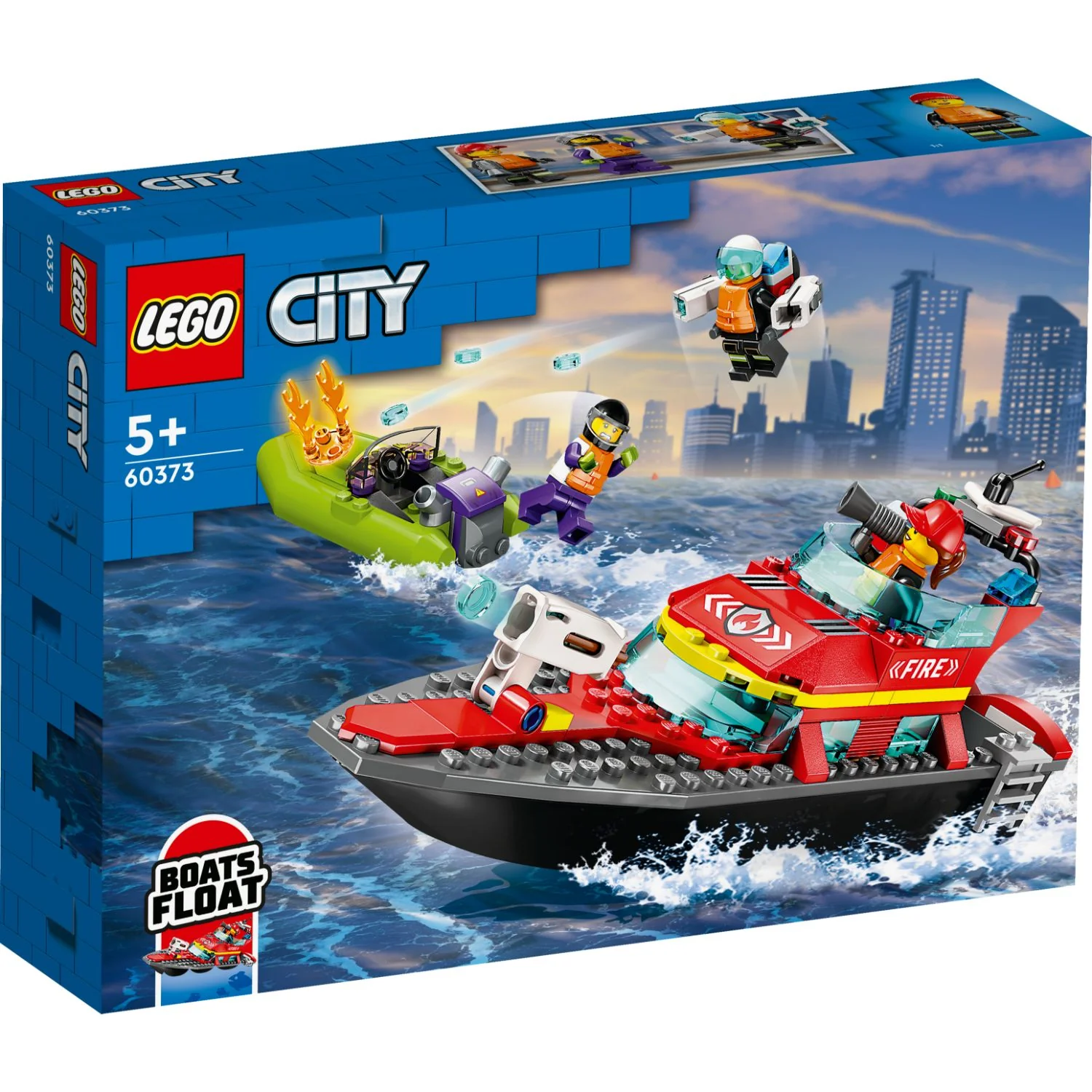 LEGO® City Fire Rescue Boat