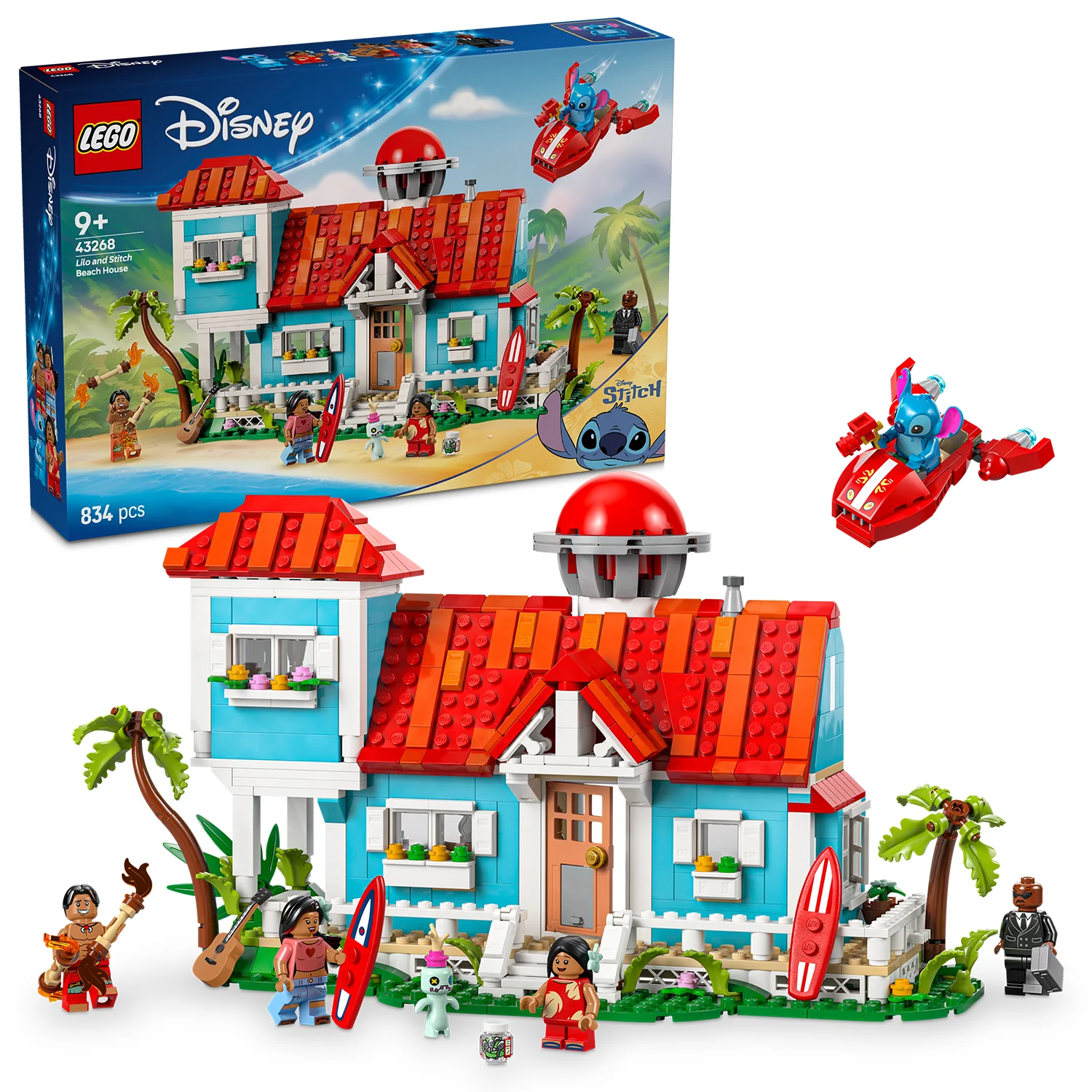 LEGO® Disney™ Lilo and Stitch Beach House