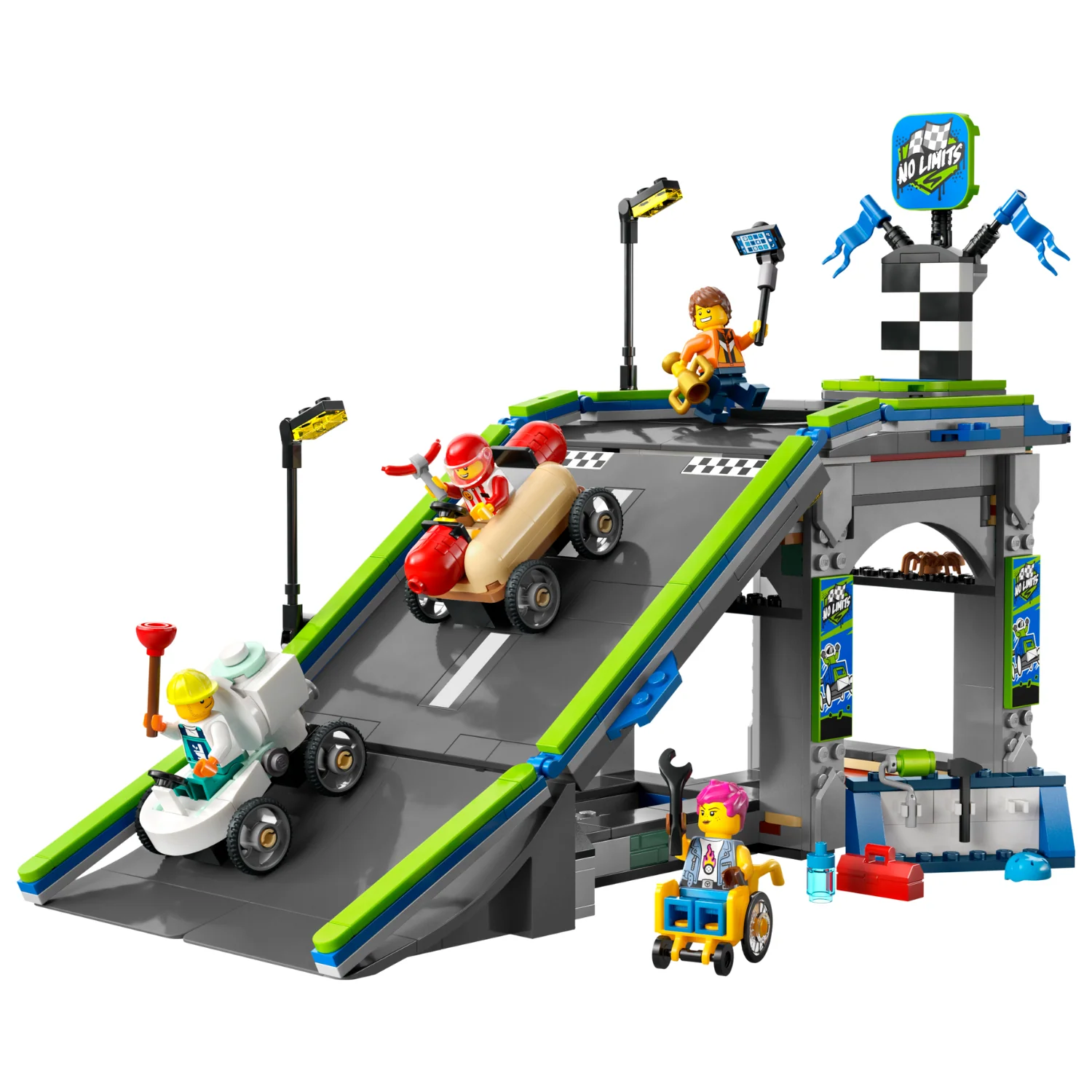 LEGO® City No Limits: Race Car Ramp Track