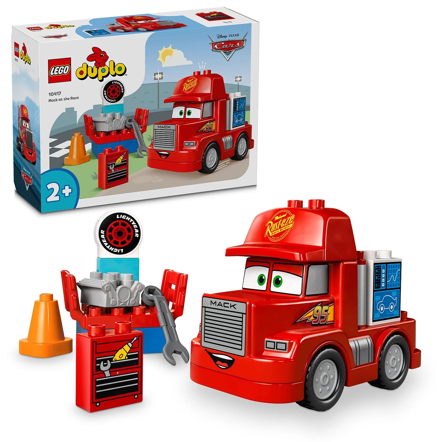 LEGO® DUPLO™ Mack at the Race