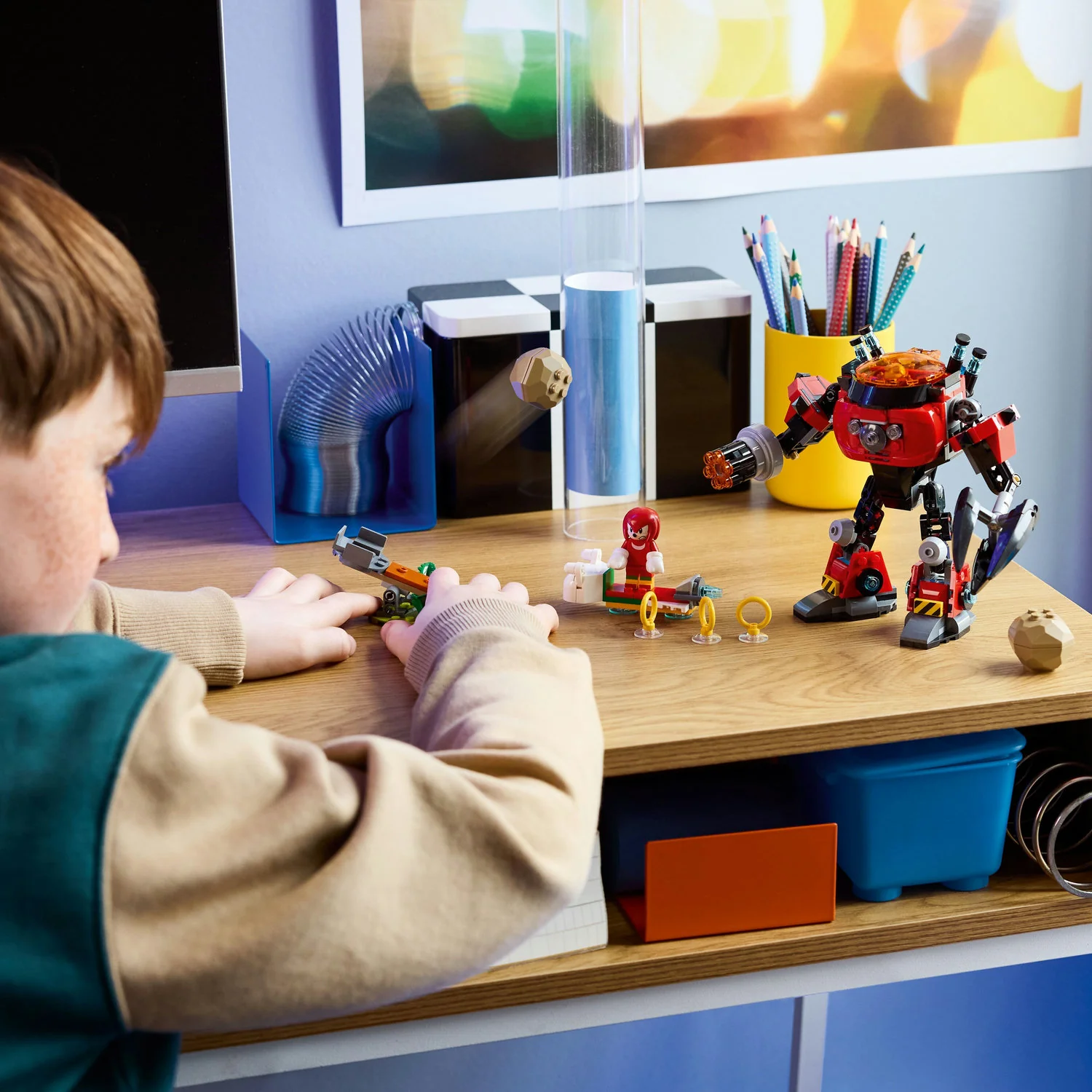 LEGO® Sonic the Hedgehog™ Knuckles vs. Dr. Eggman Egg Crusher Mech