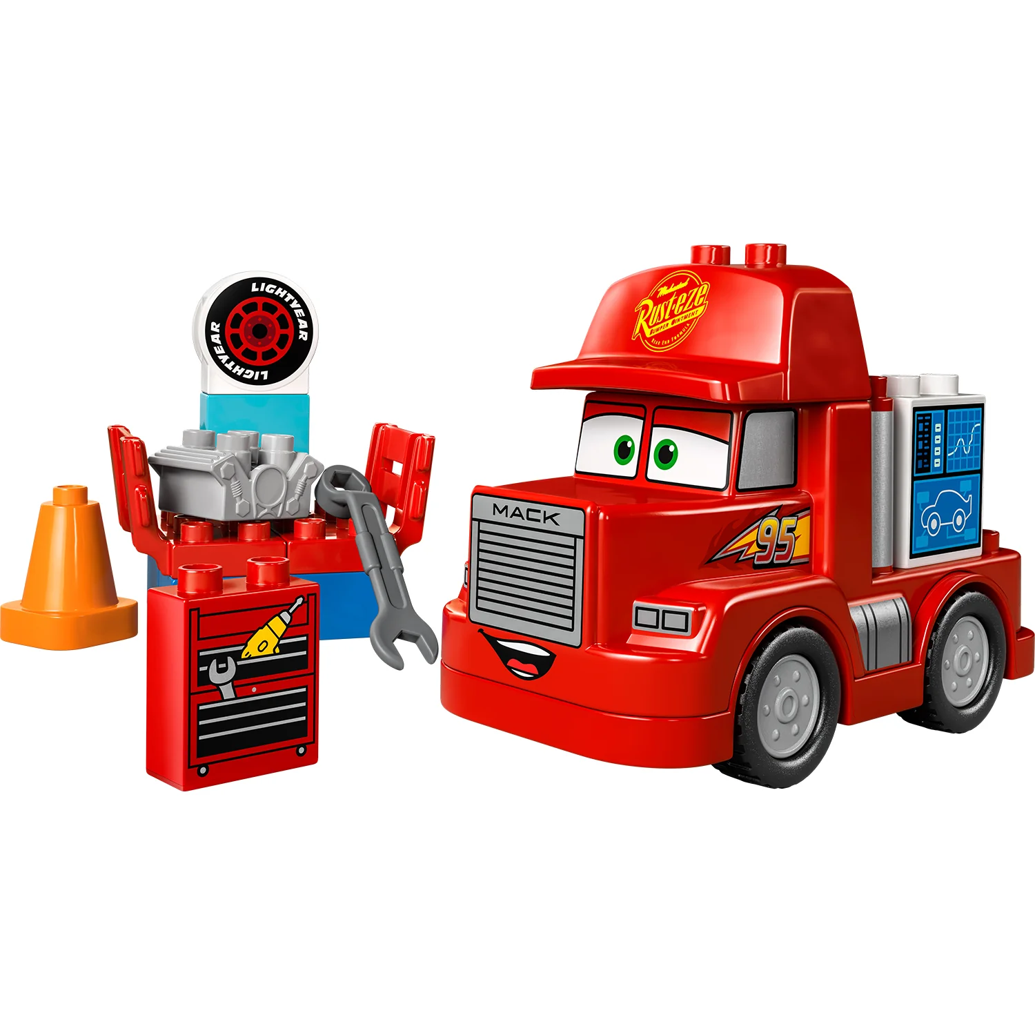 LEGO® DUPLO™ Mack at the Race