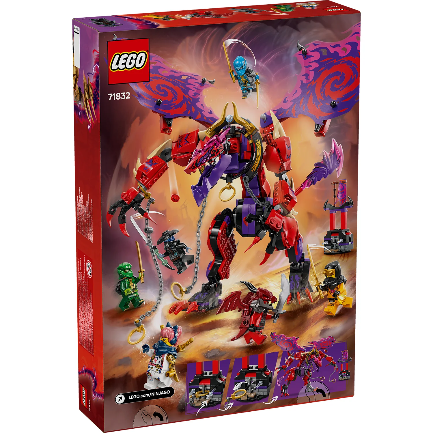 LEGO® NINJAGO® Thunderfang Dragon of Chaos