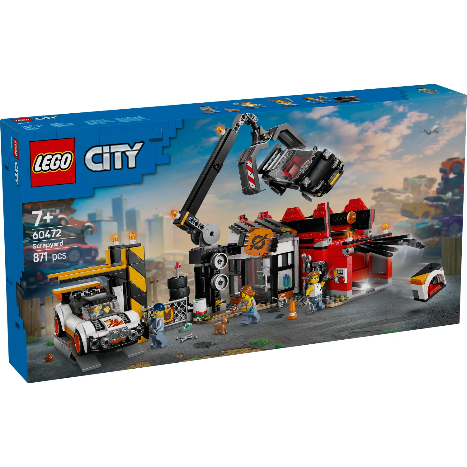 LEGO® City Scrapyard with Cars