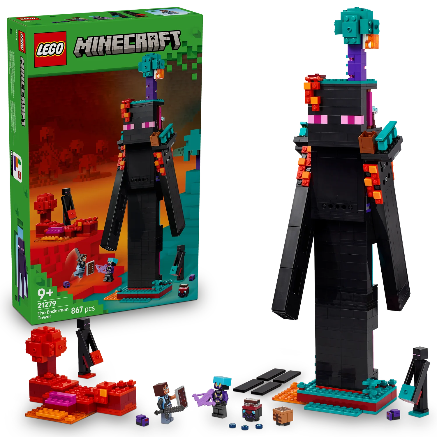 LEGO® Minecraft® The Enderman Tower