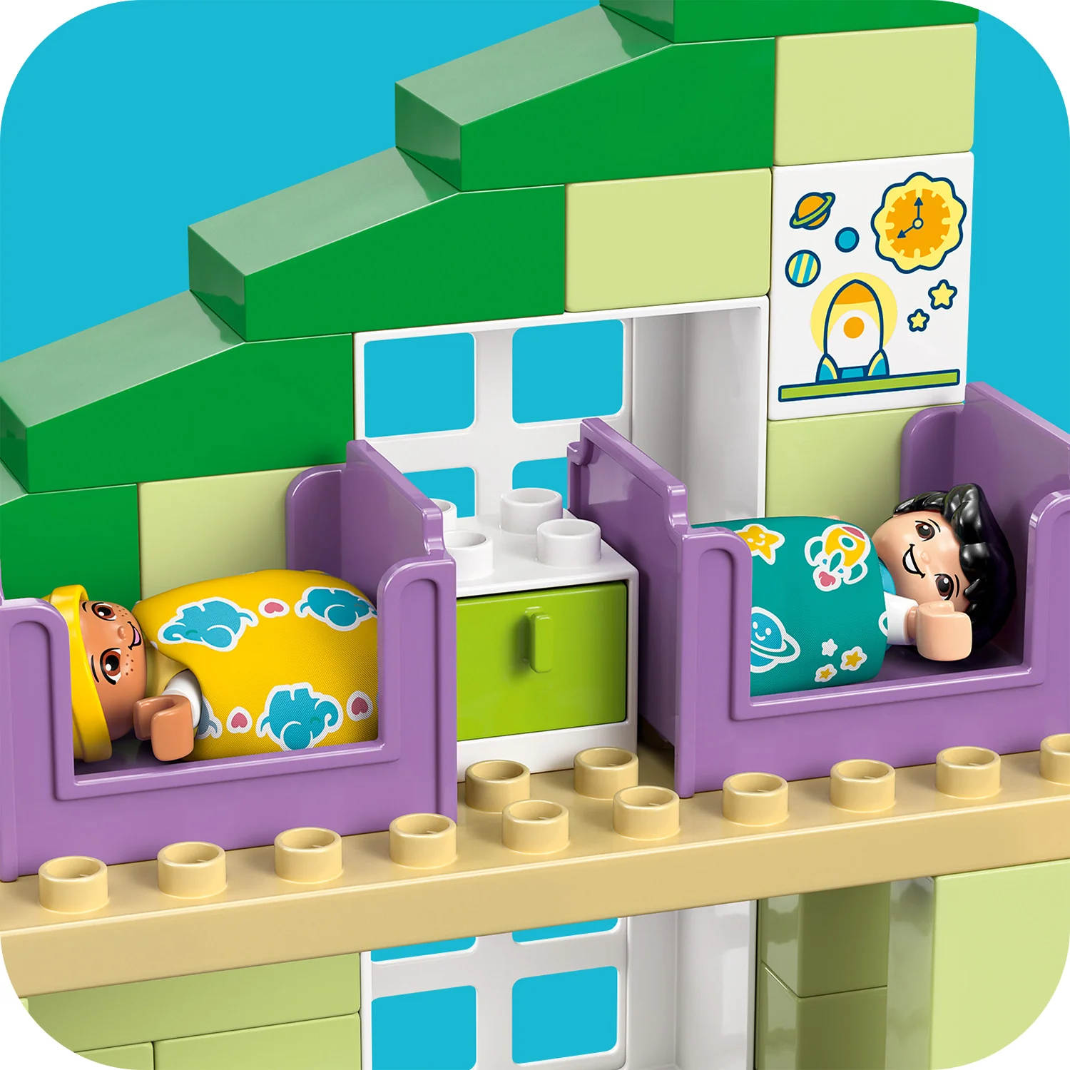 LEGO® DUPLO® Town 3-in-1 Modern Family House with Figures