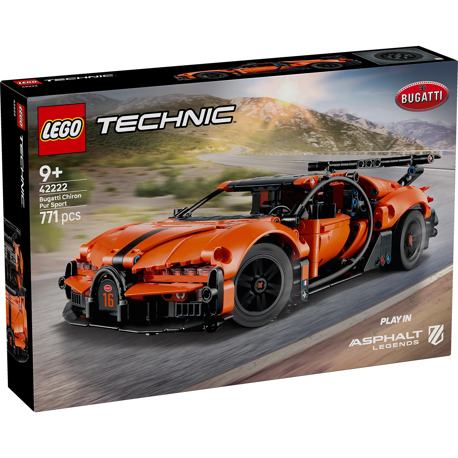 LEGO® Technic Bugatti Chiron Pur Sport Hypercar