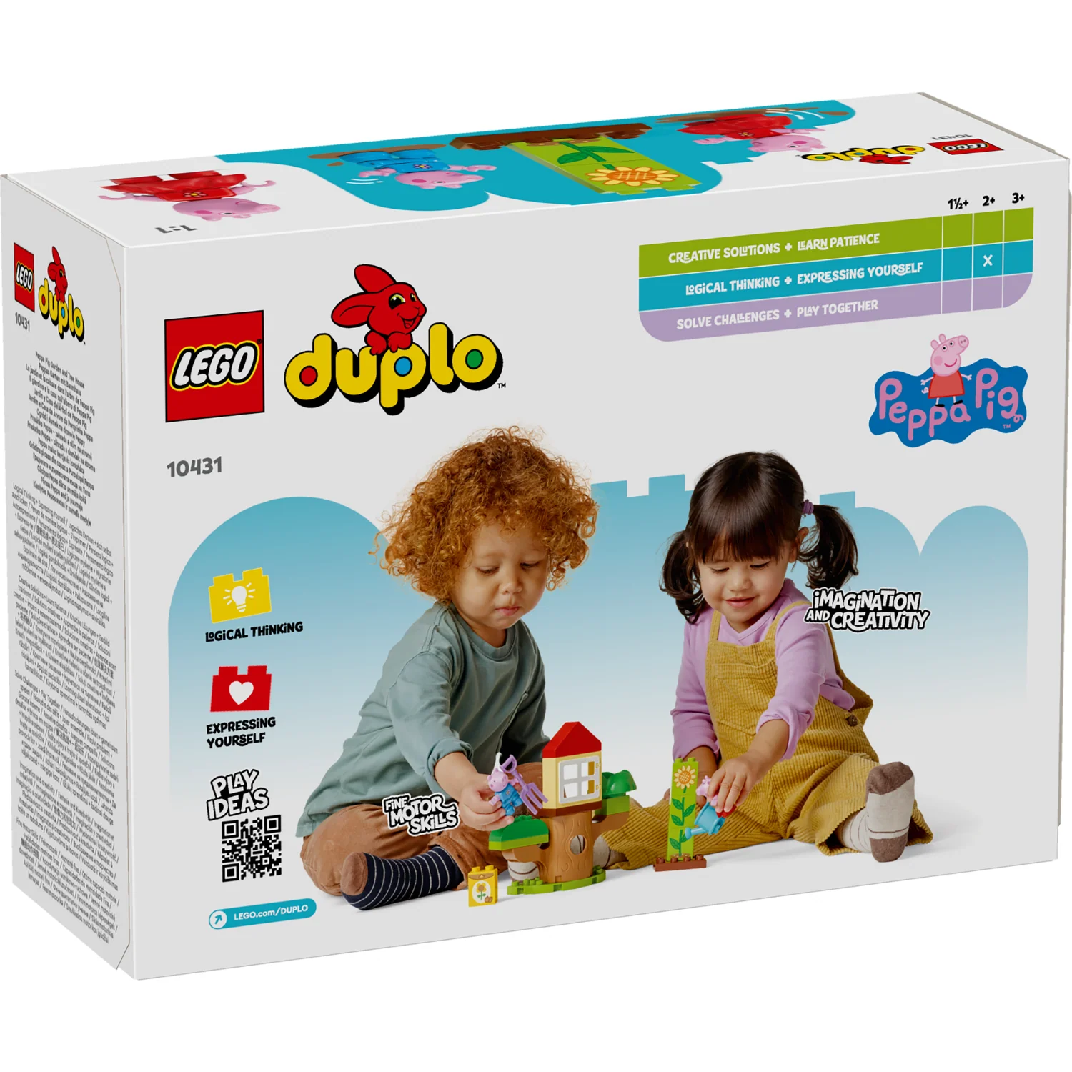 LEGO® DUPLO™ Peppa Pig Garden and Tree House