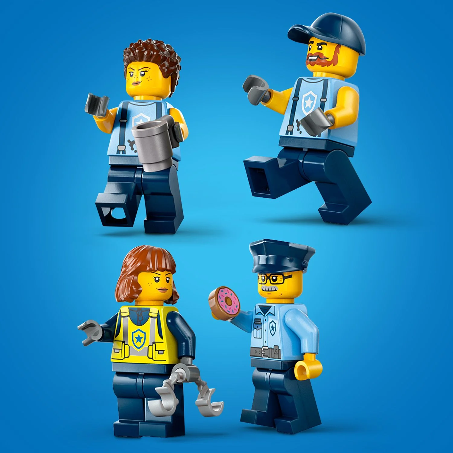 LEGO® City Custom Police Car Garage