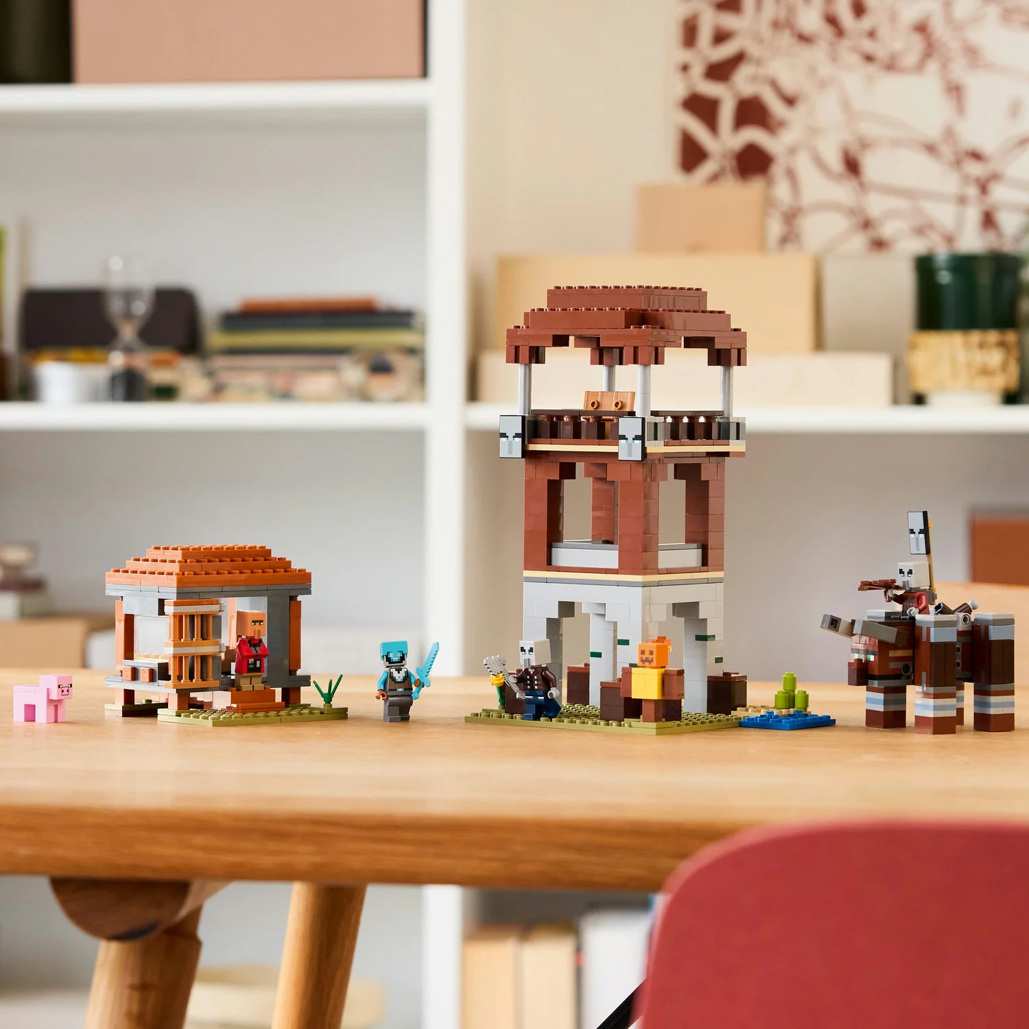 LEGO® Minecraft® The Pillager Outpost and Ravager