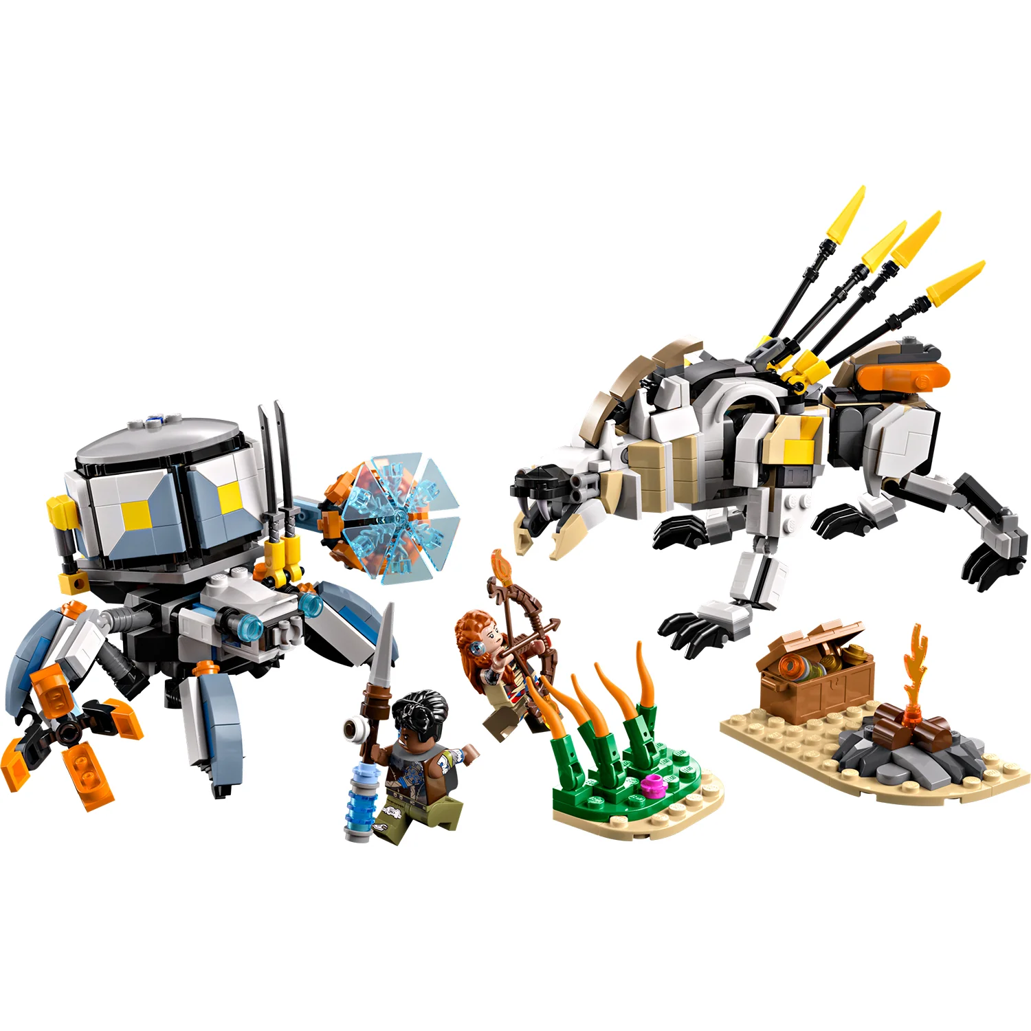 LEGO® Horizon Adventures™ Aloy & Varl vs. Shell-Walker & Sawtooth