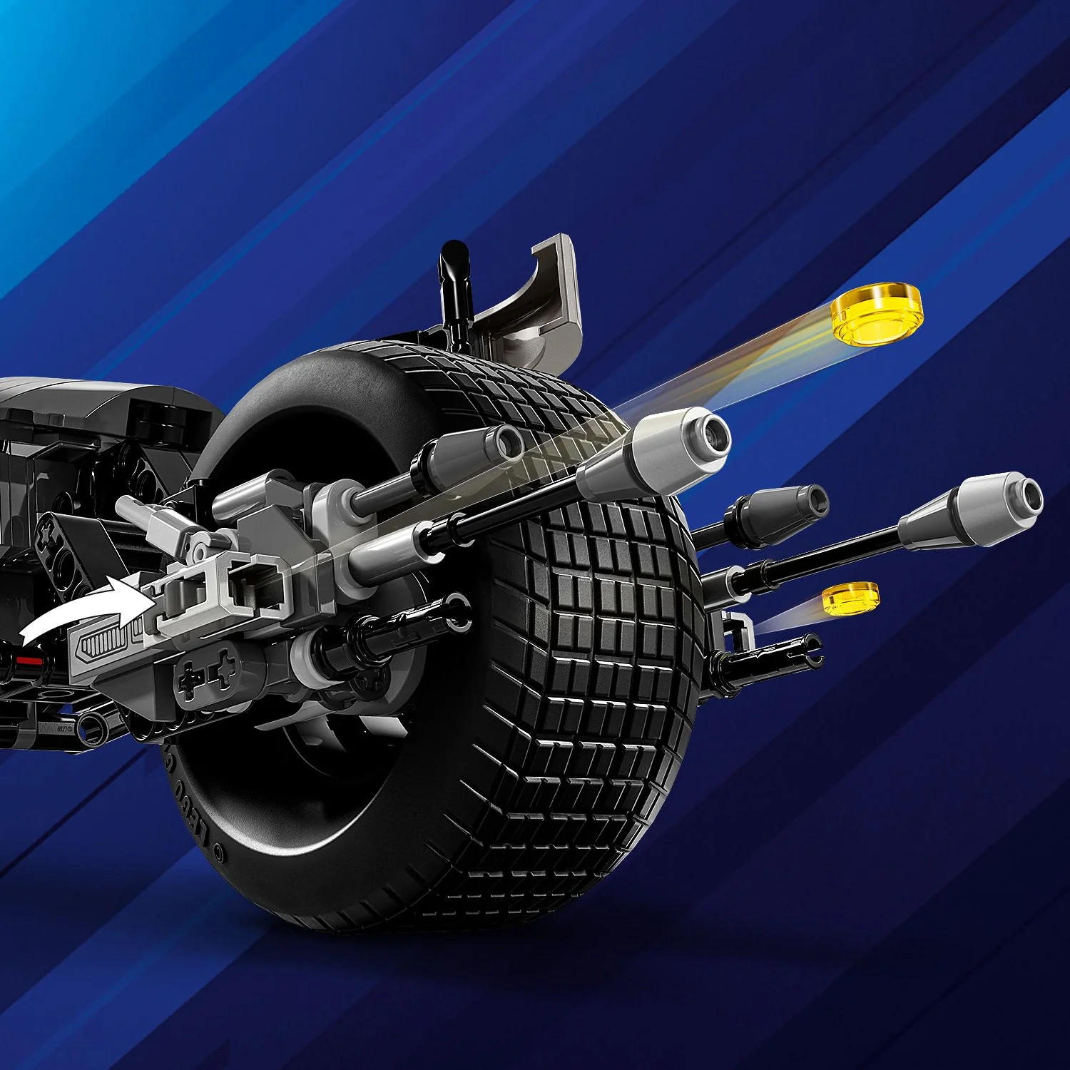LEGO® DC Batman™: Batman Construction Figure & the Bat-Pod Bike