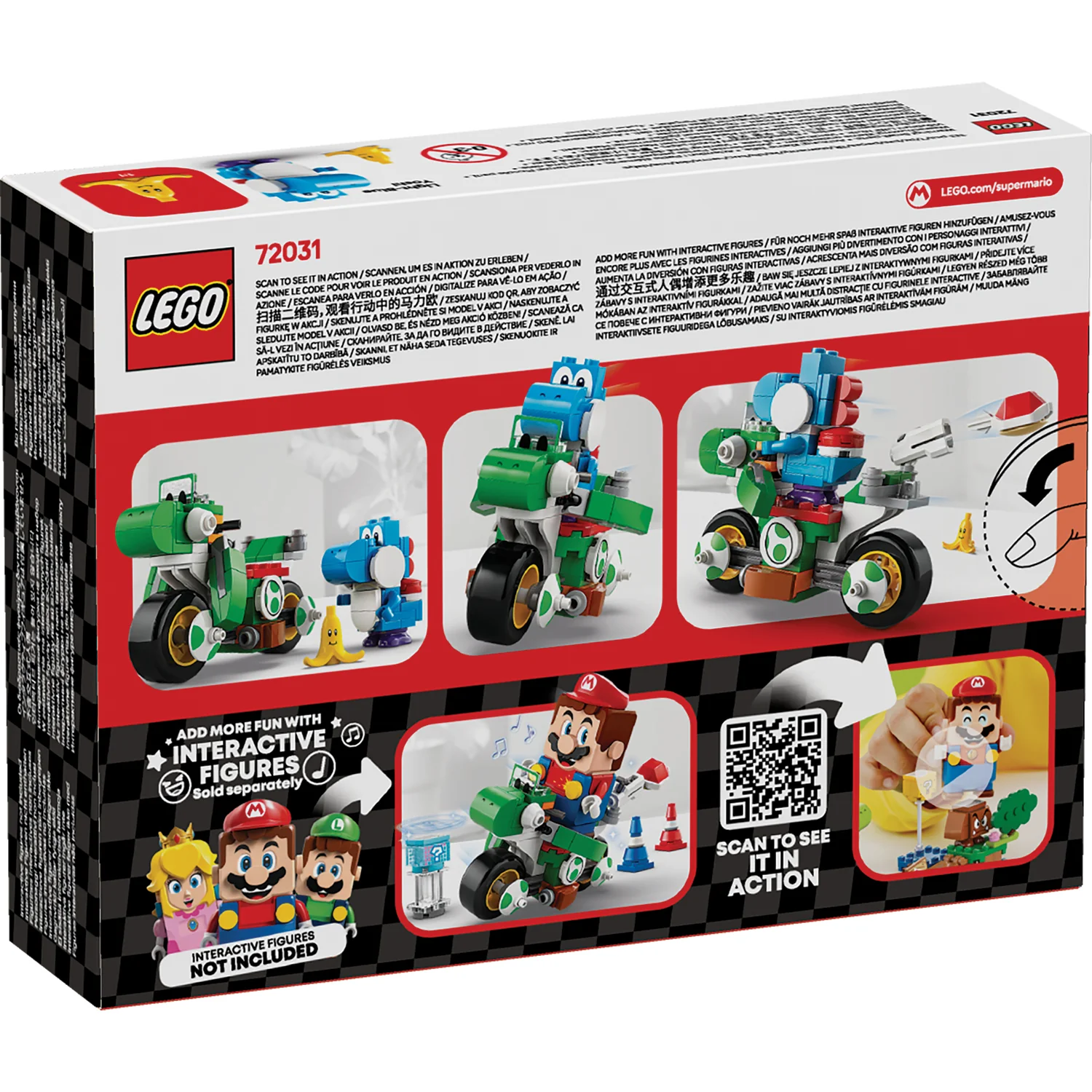 LEGO® Super Mario™: Mario Kart™ – Yoshi Bike