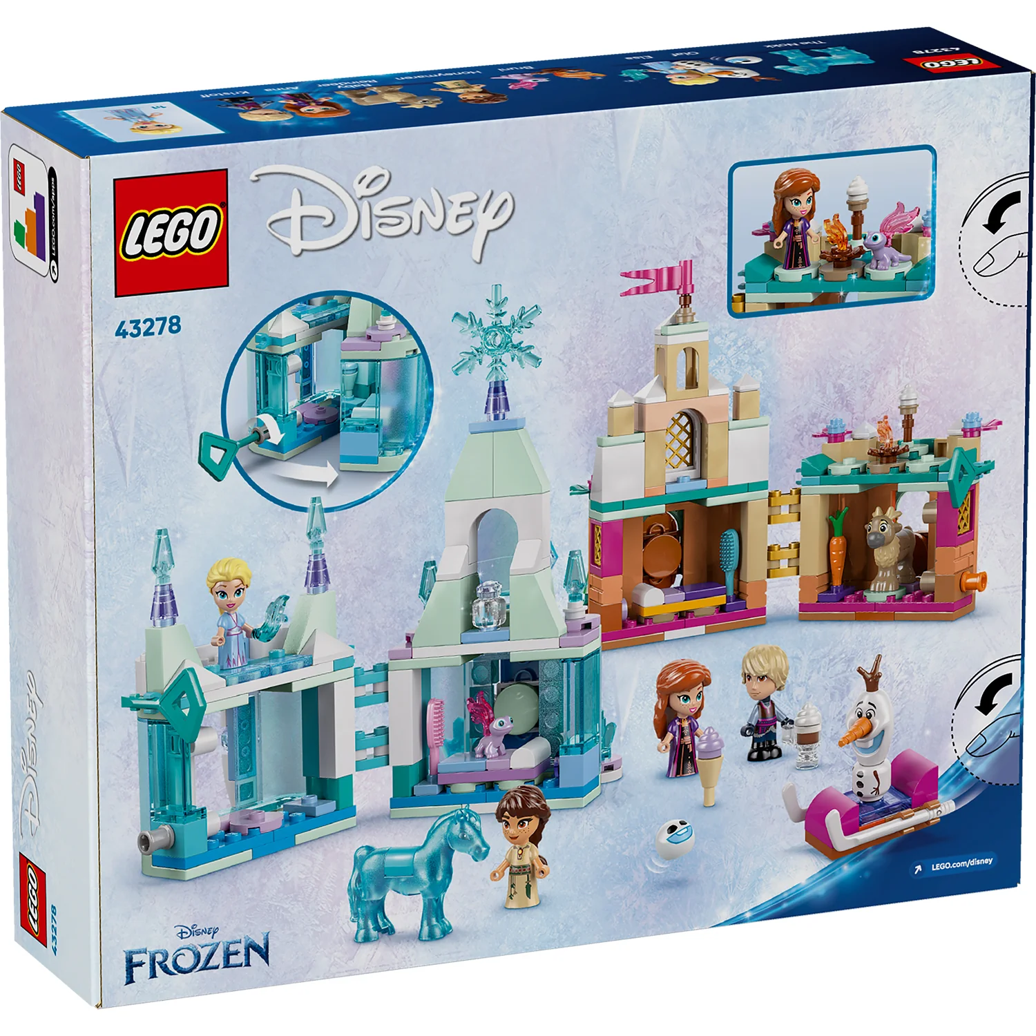 LEGO® Disney™ Mini Arendelle Castle & Elsa's Ice Palace
