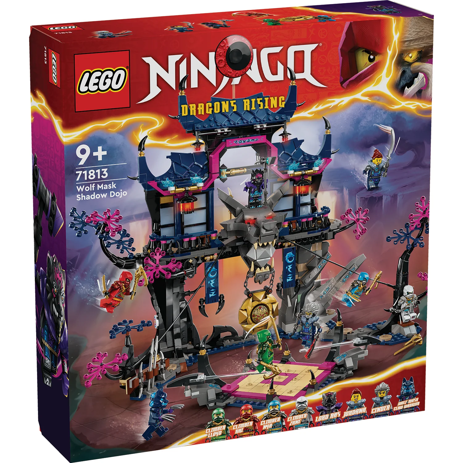 LEGO® NINJAGO® Wolf Mask Shadow Dojo