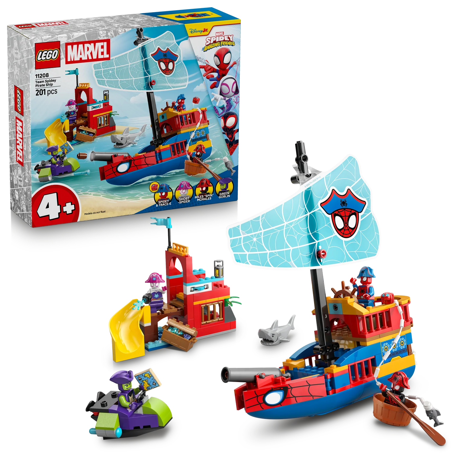 LEGO® | Marvel Spidey And His Amazing Friends Team Spidey Pirate Ship