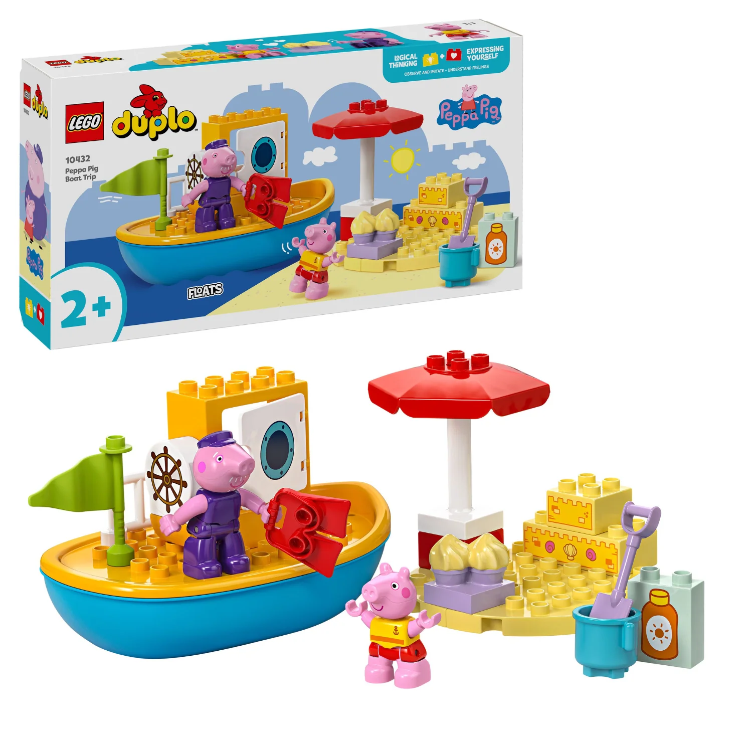 LEGO® DUPLO™ Peppa Pig Boat Trip