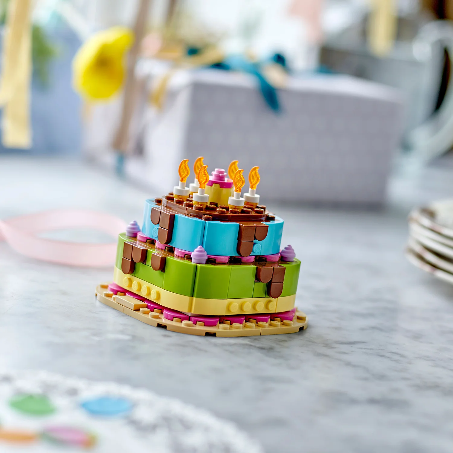 LEGO® Birthday Party Cake