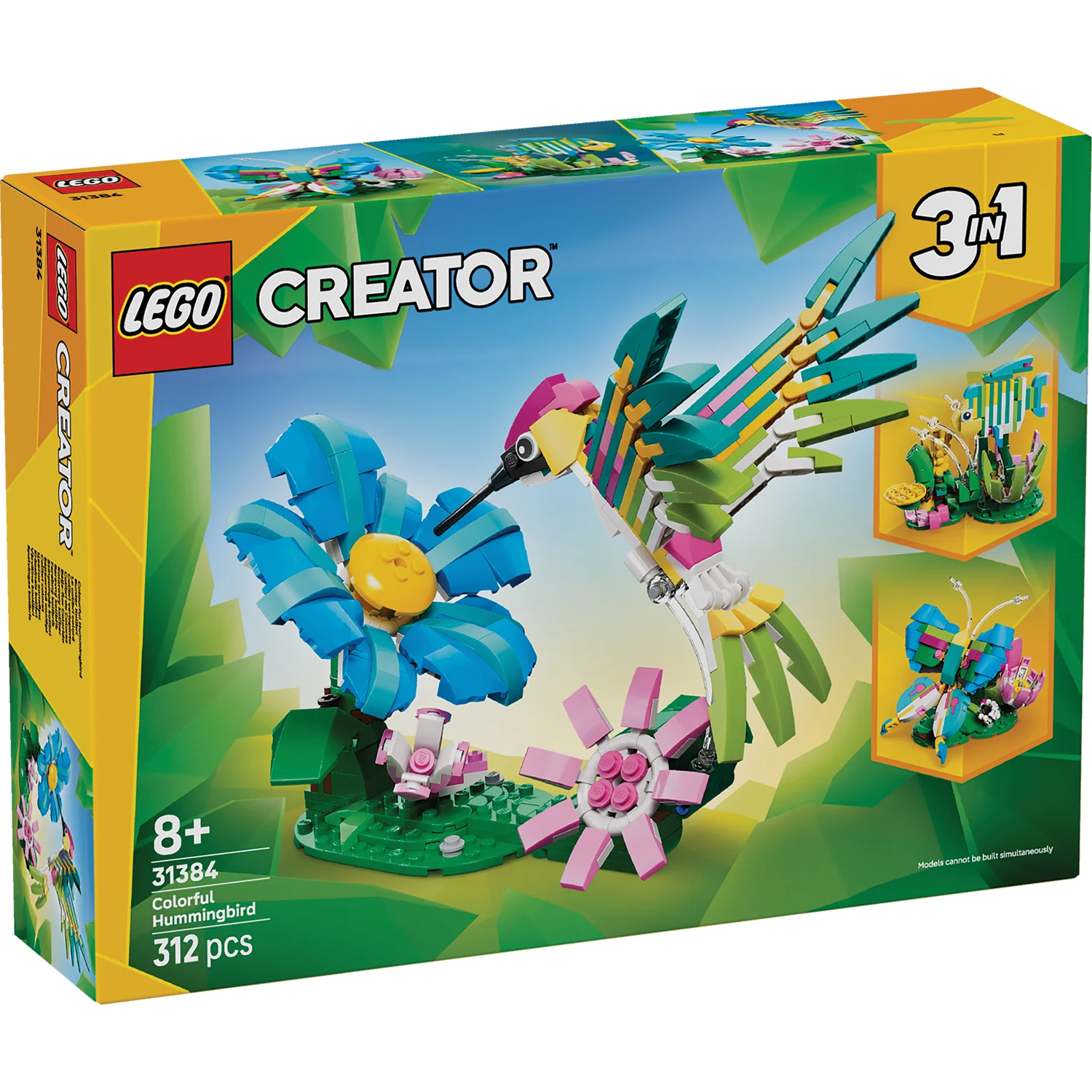LEGO® Creator 3-in-1 Wild Animals: Colourful Hummingbird
