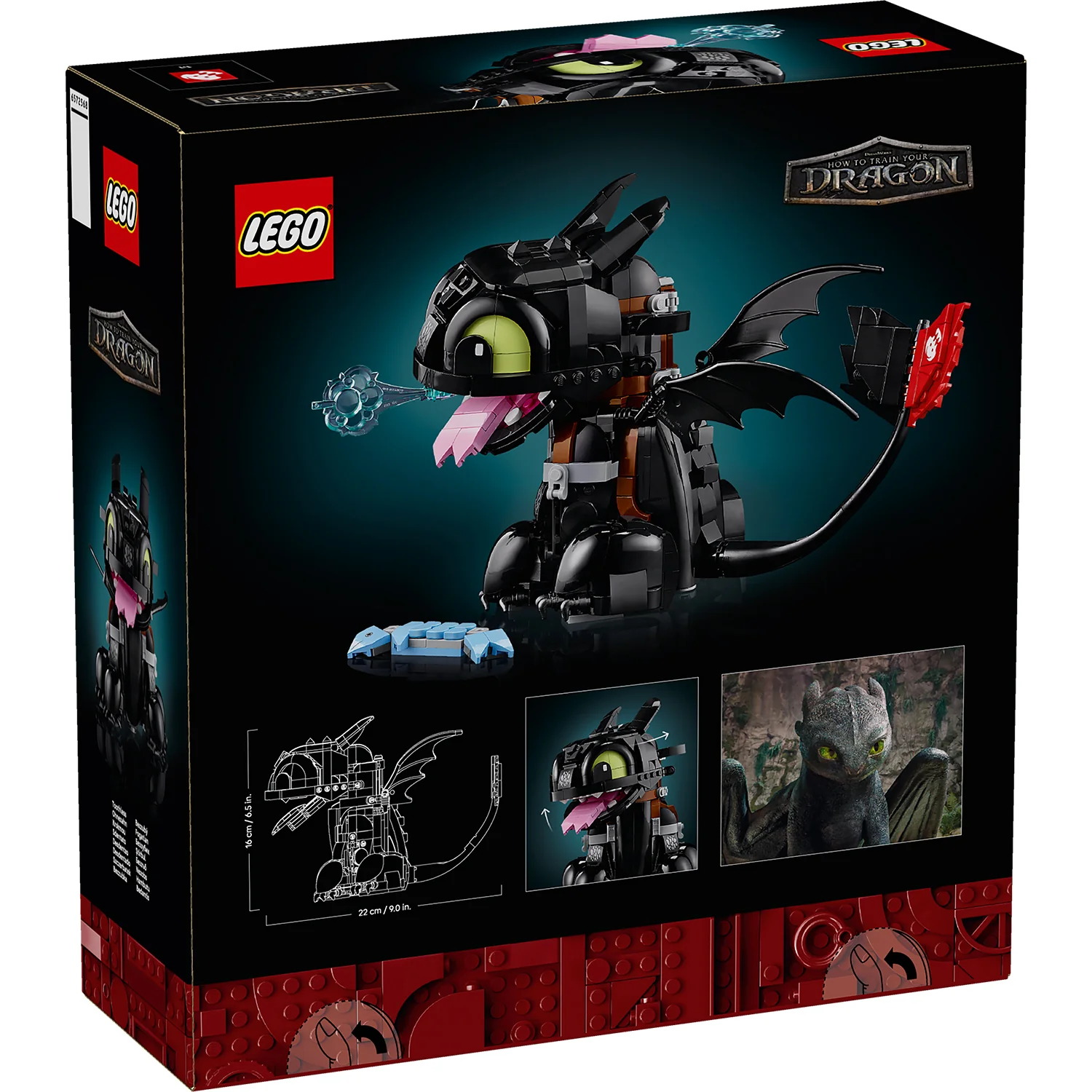 LEGO® ICONS™ How to Train Your Dragon: Toothless