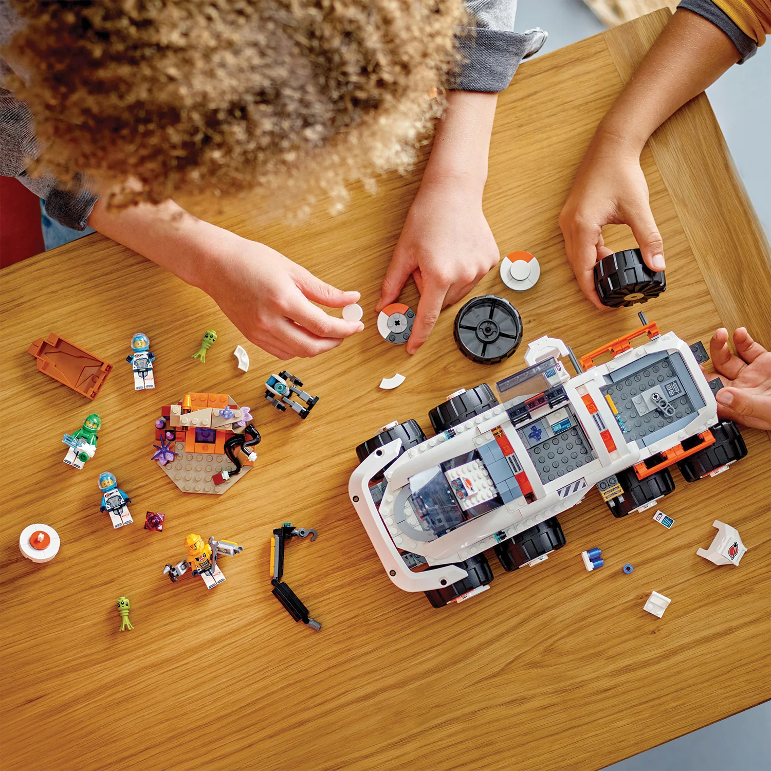 LEGO® City Command Rover and Crane Loader