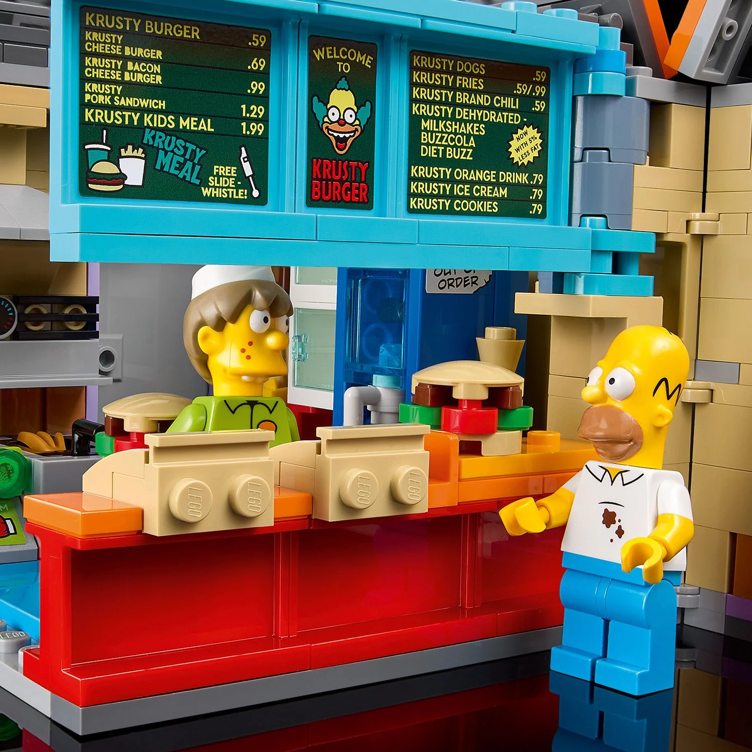 LEGO® ICONS™ The Simpsons™: Krusty Burger