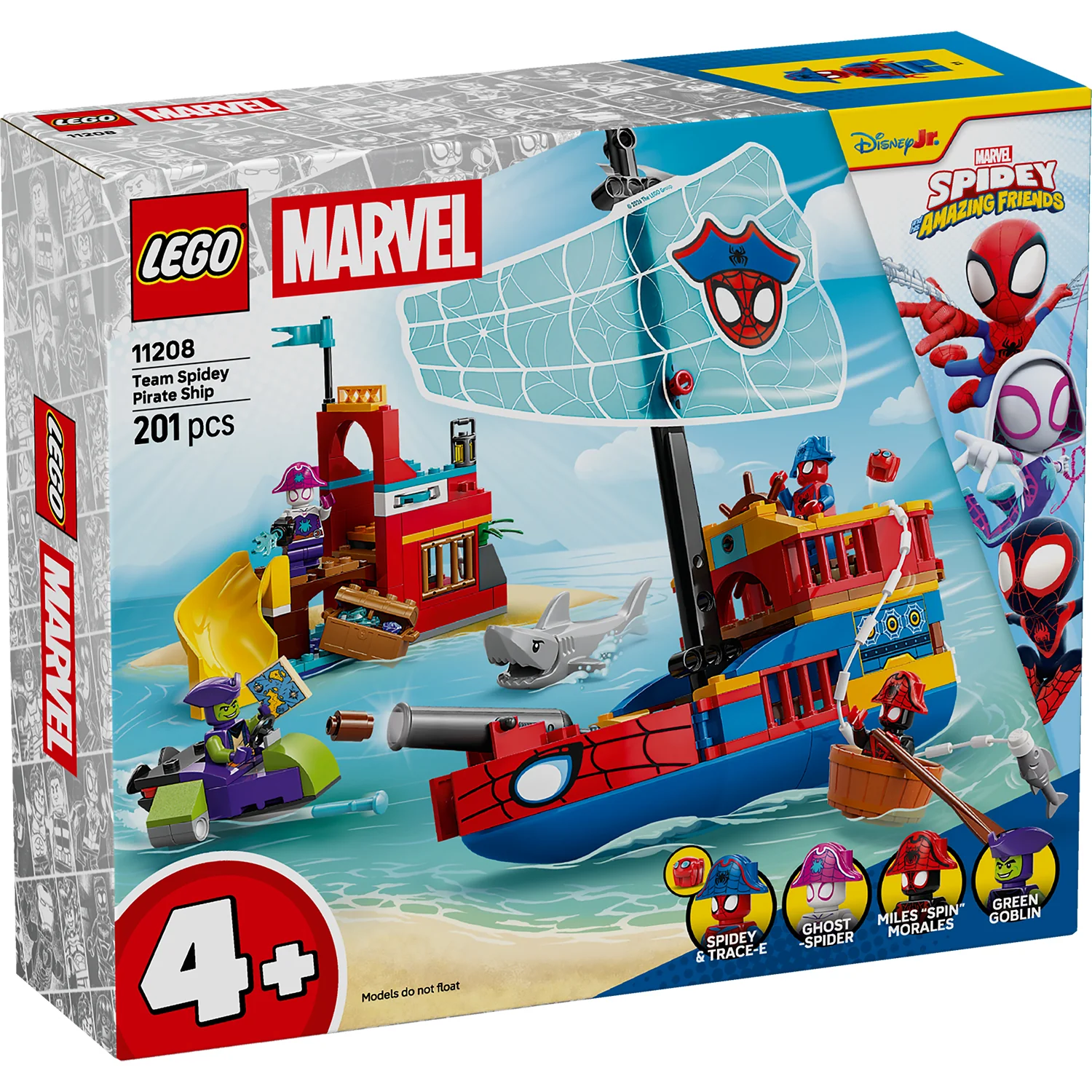 LEGO® | Marvel Spidey And His Amazing Friends Team Spidey Pirate Ship
