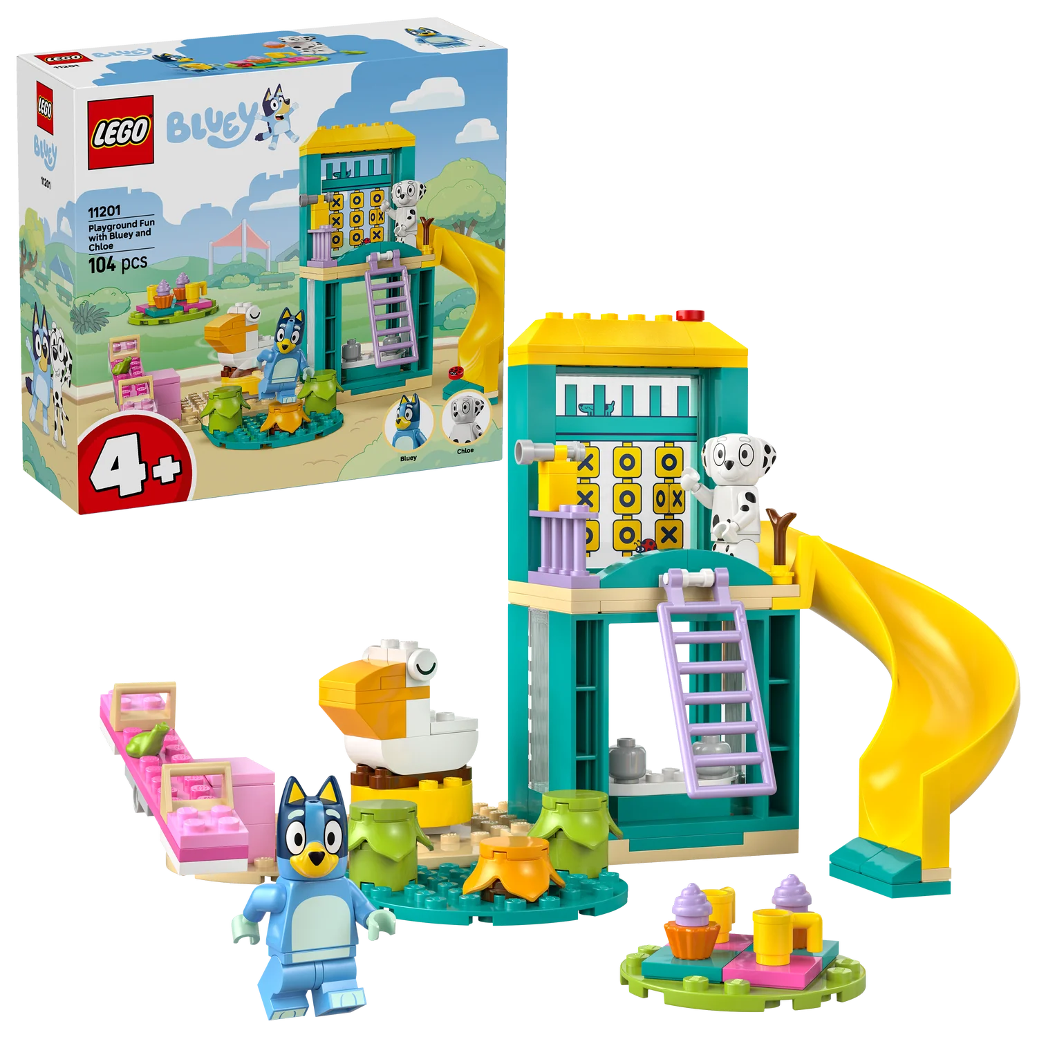 LEGO® Bluey Playground Fun with Bluey & Chloe
