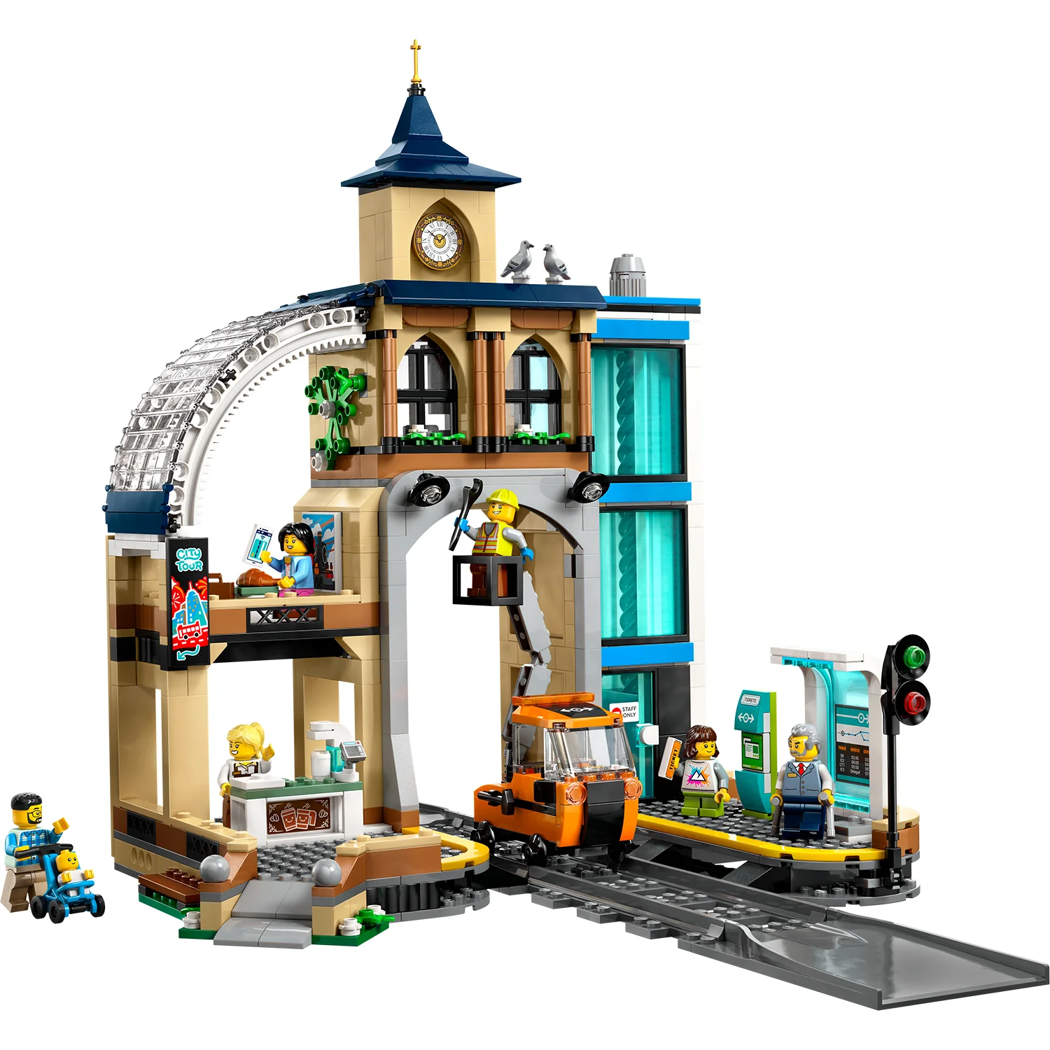 LEGO® City Central Train Station