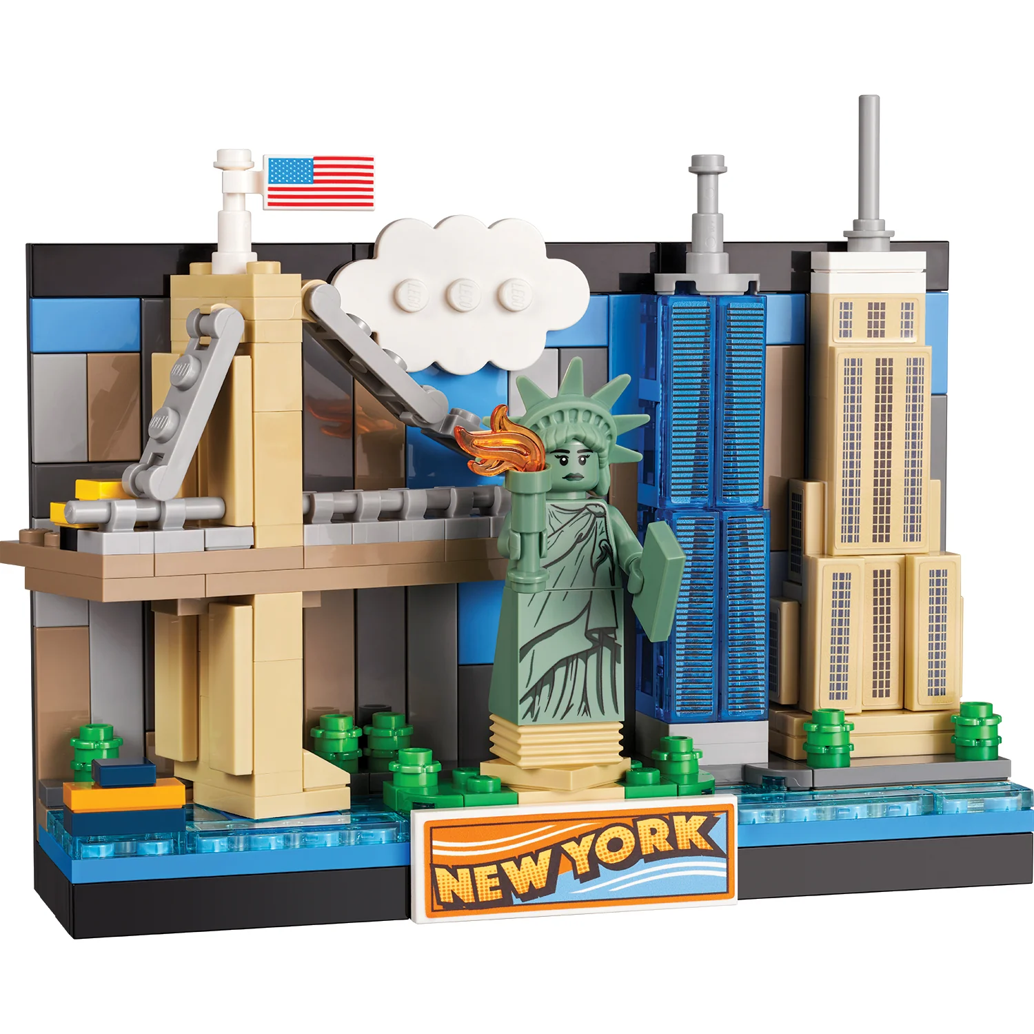 LEGO® Creator New York Postcard