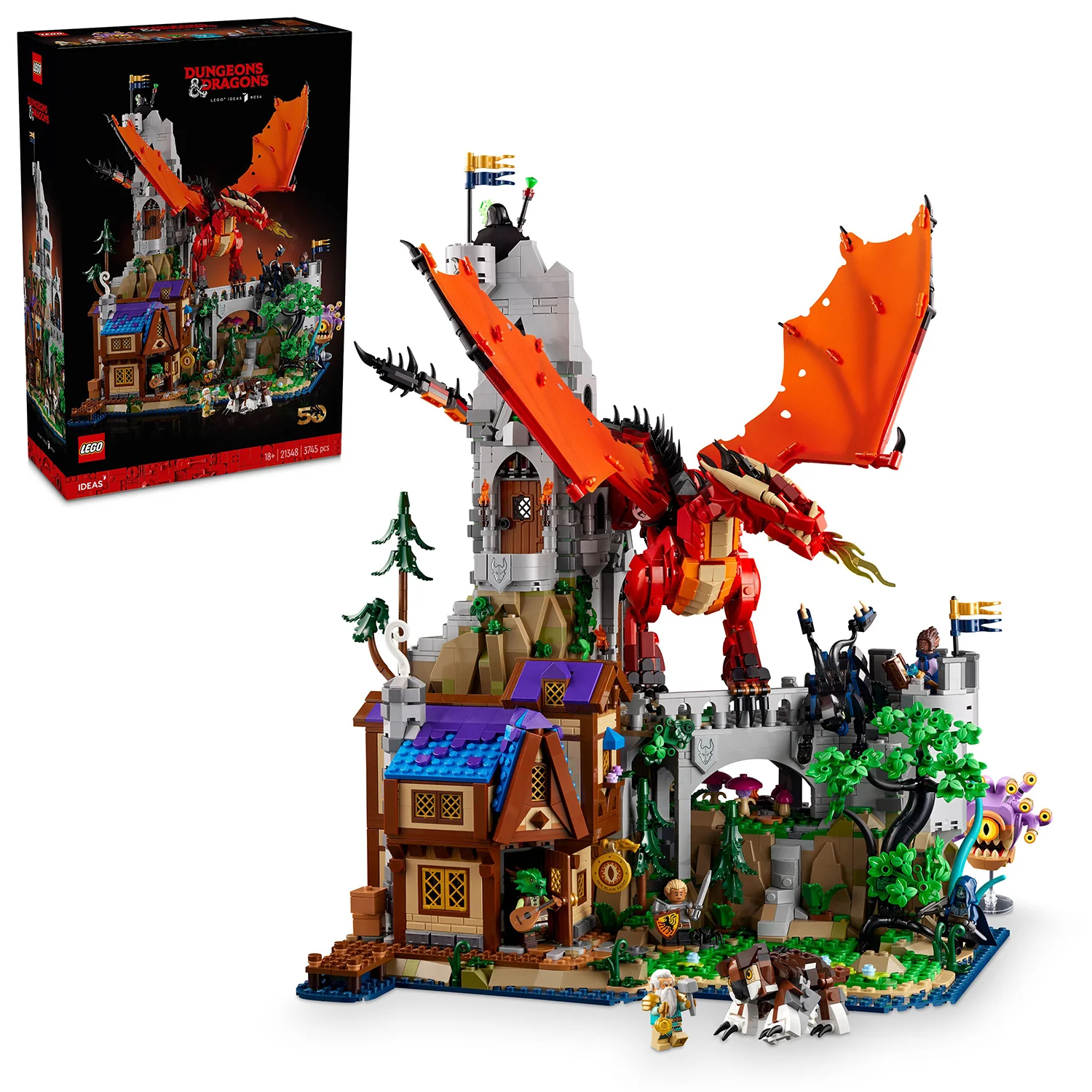 LEGO® Ideas Dungeons & Dragons: Red Dragon’s Tale