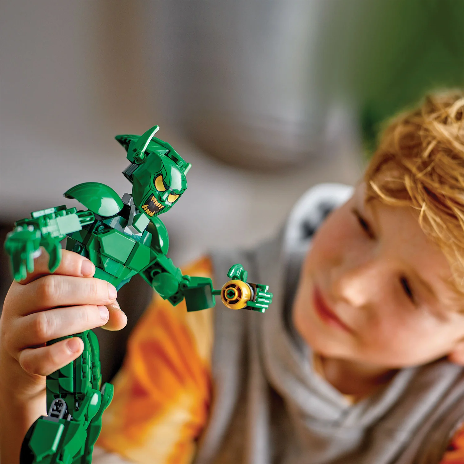 LEGO® Marvel Green Goblin Construction Figure