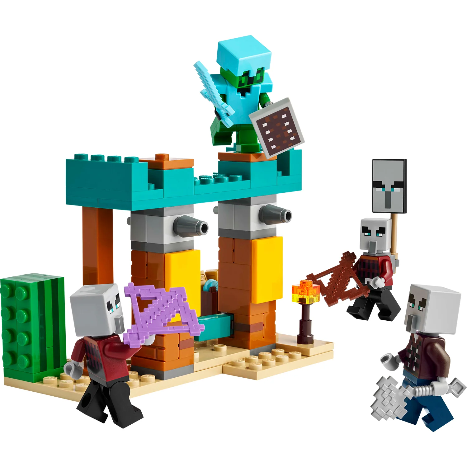 LEGO® Minecraft® The Illager Desert Patrol