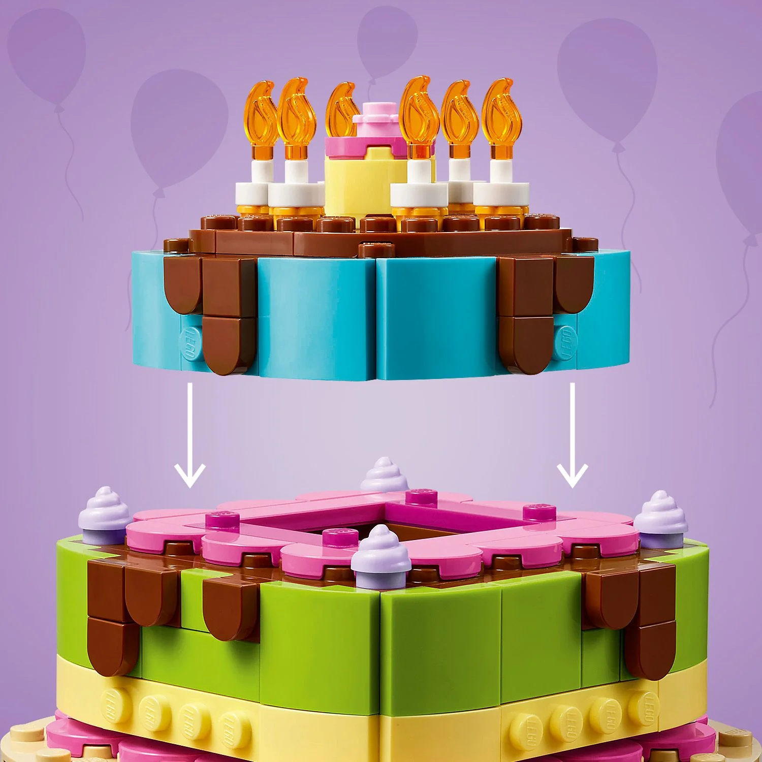 LEGO® Birthday Party Cake