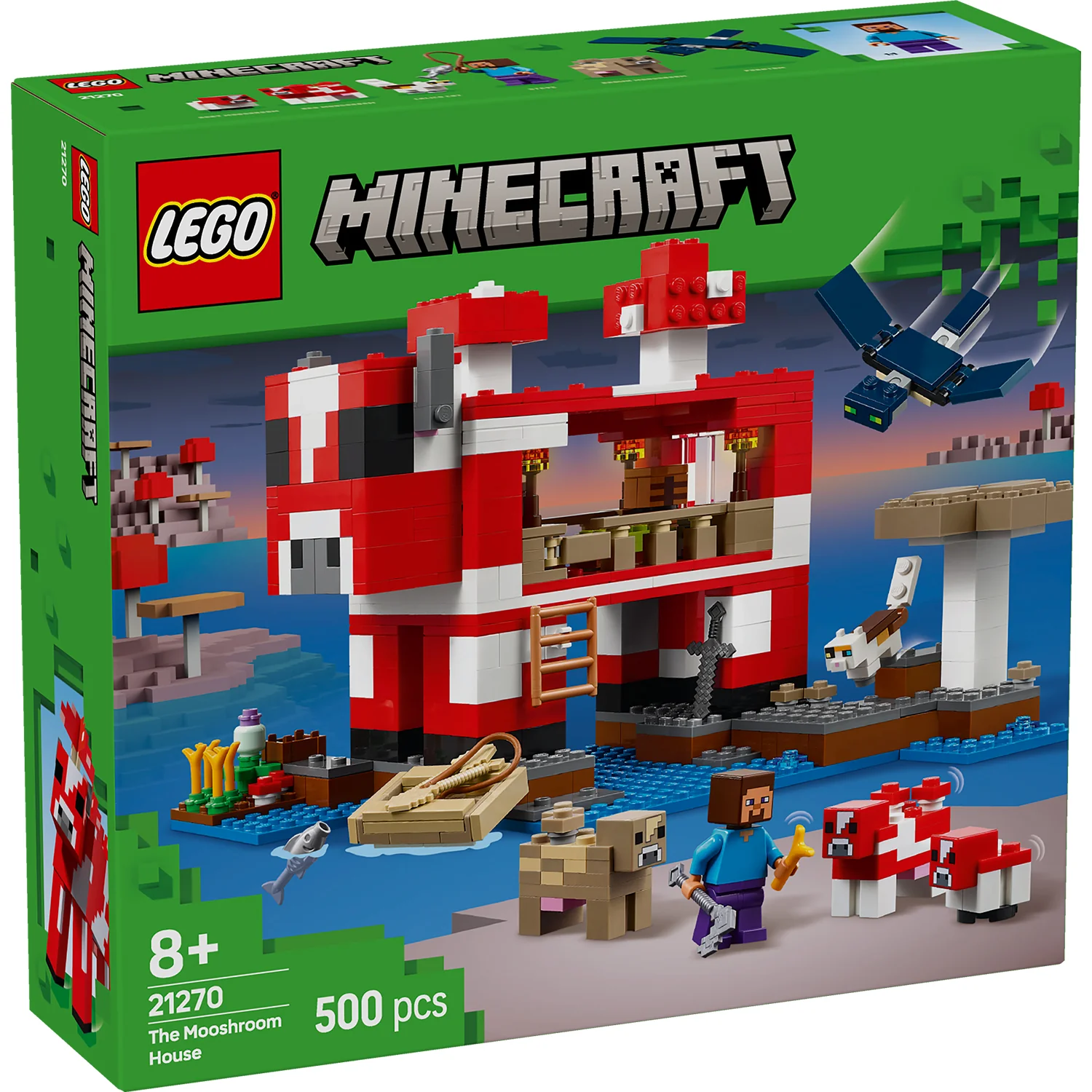 LEGO® Minecraft® The Mooshroom House