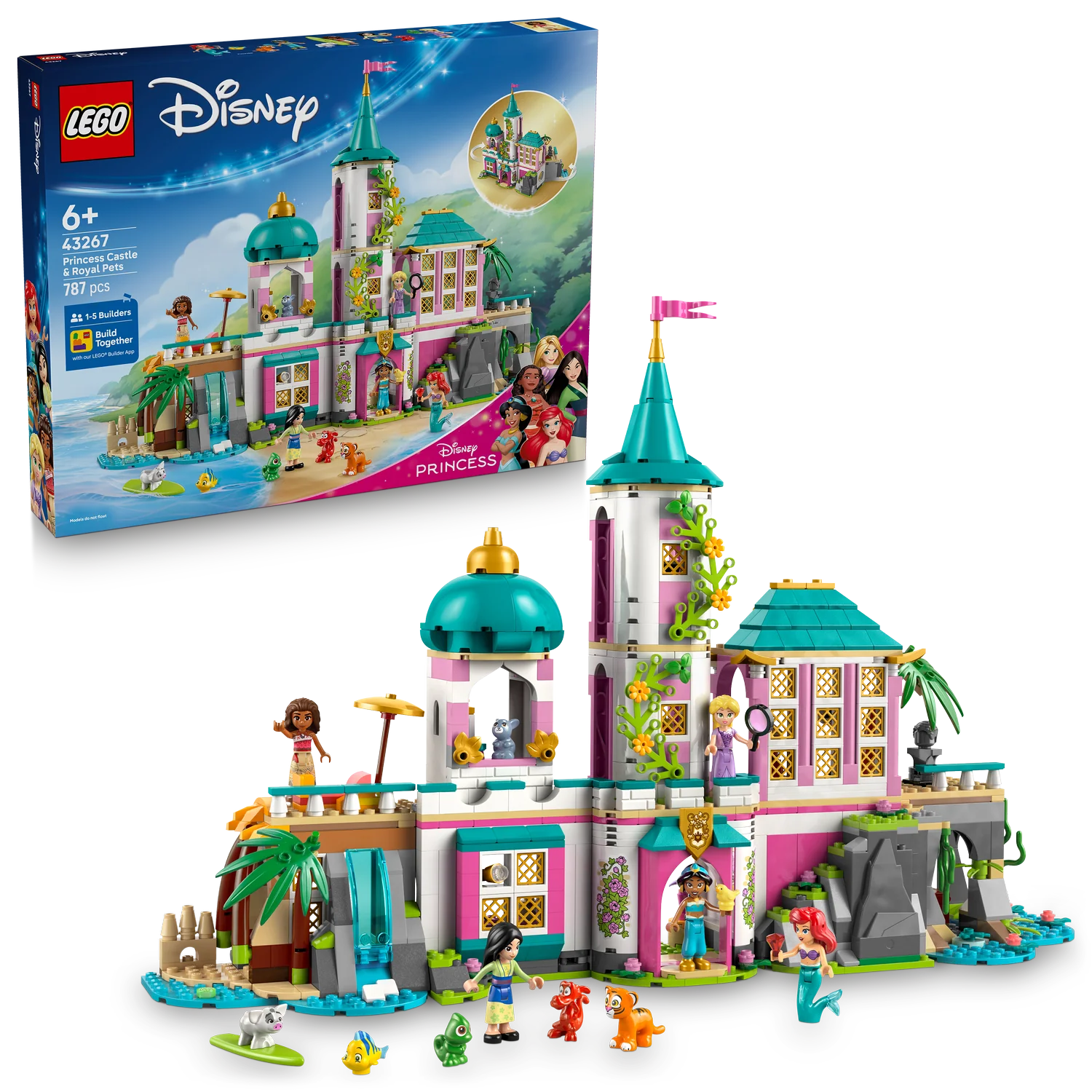 LEGO® Disney™ Princess Castle & Royal Pets