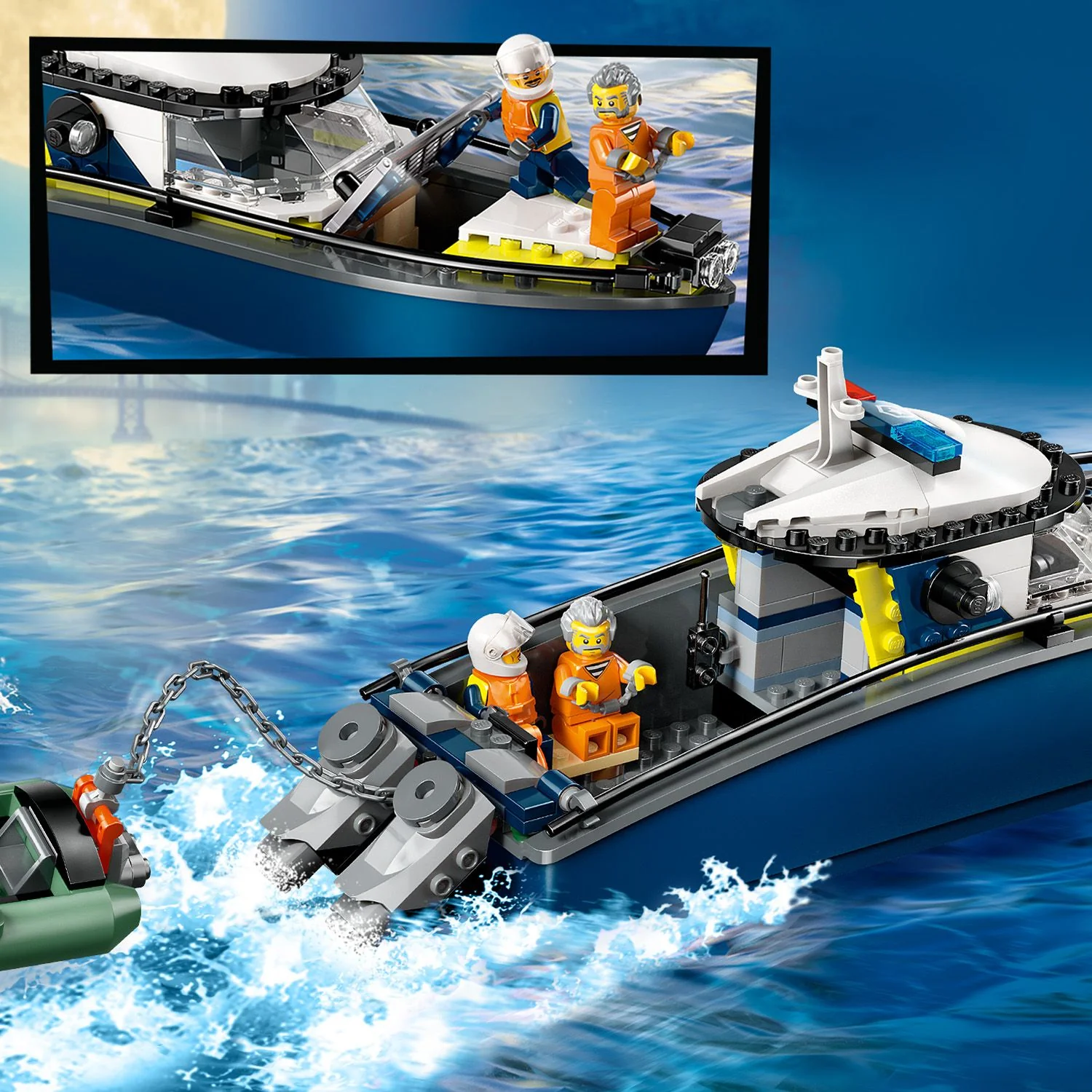 LEGO® City Police Boat Chase