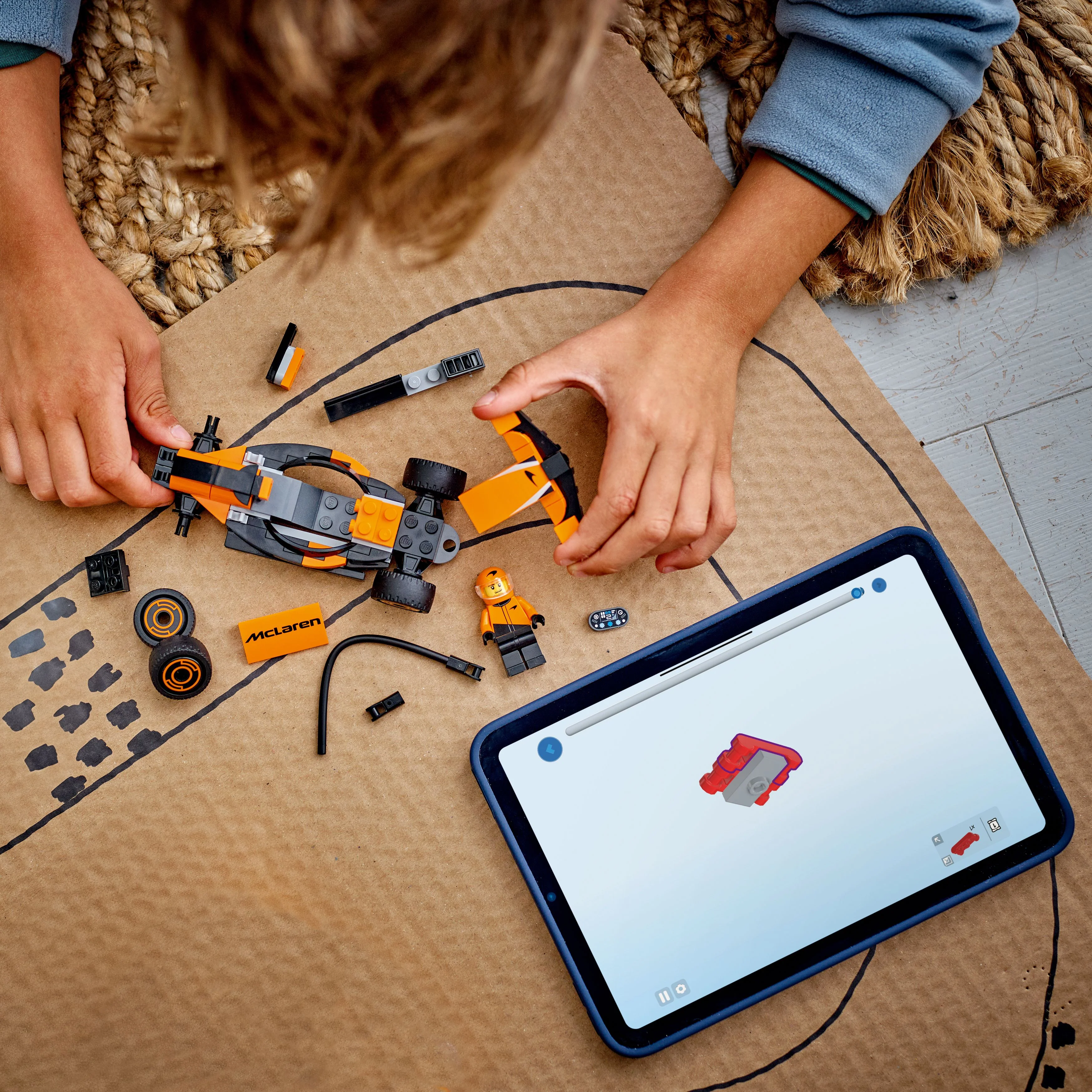 LEGO® City F1® Driver with McLaren Race Car