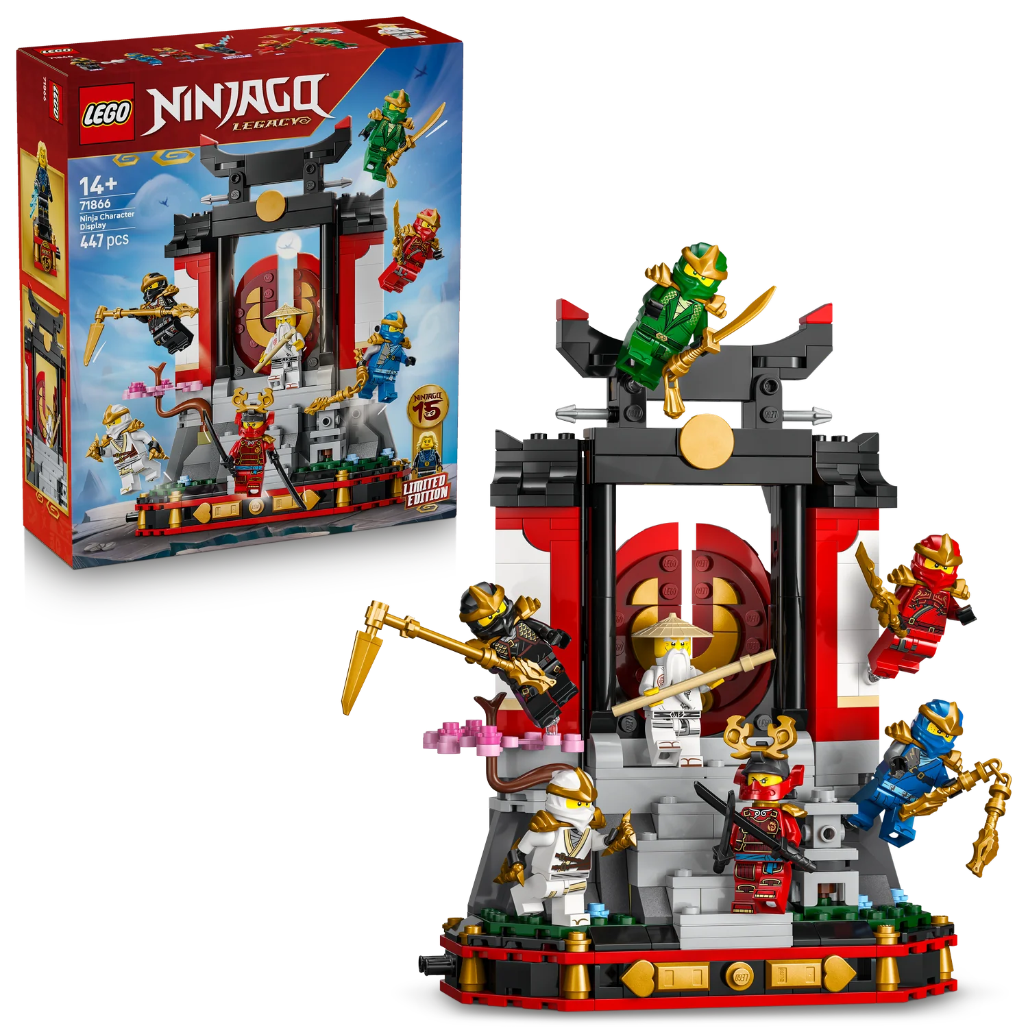 LEGO® NINJAGO® Ninja Character Display 15th Anniversary