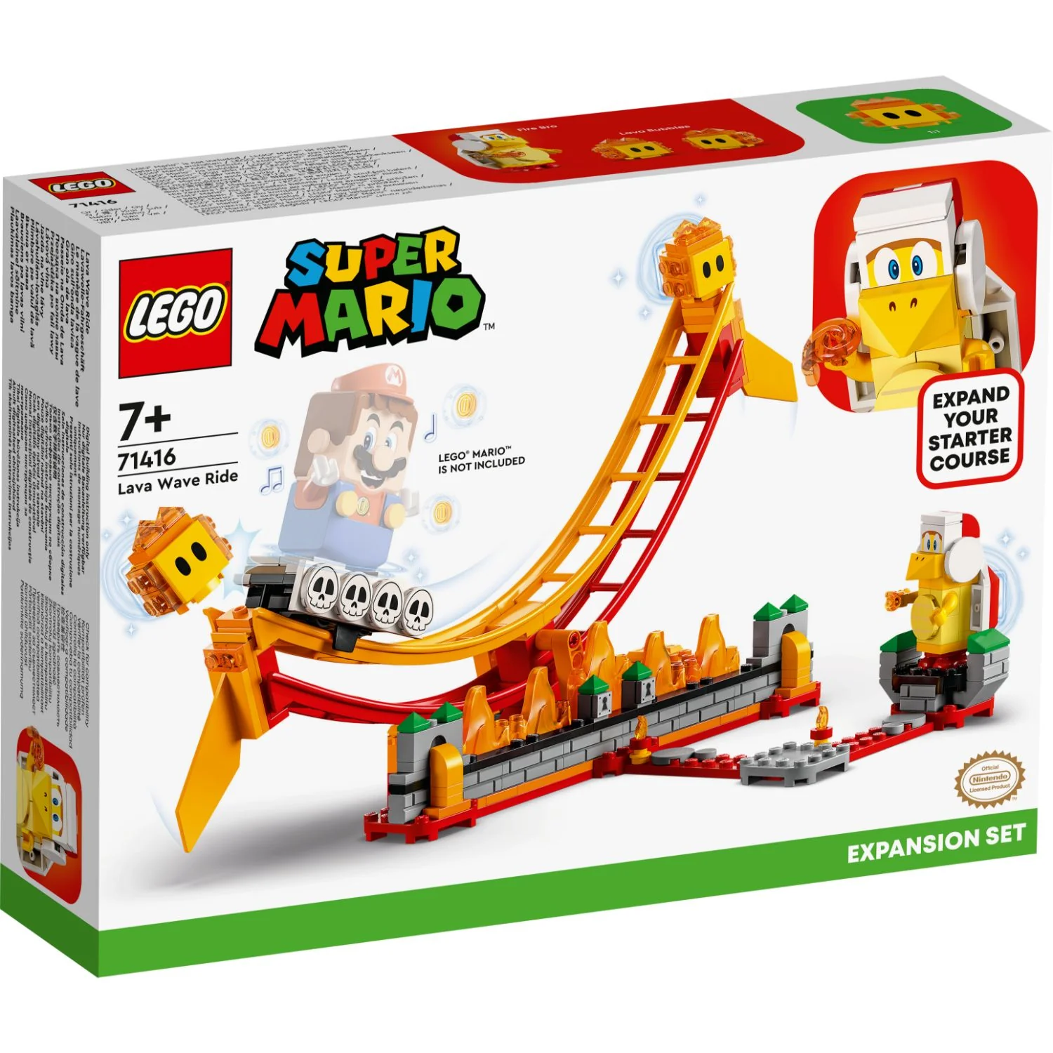 LEGO® Super Mario™ Lave Wave Ride Expansion Set