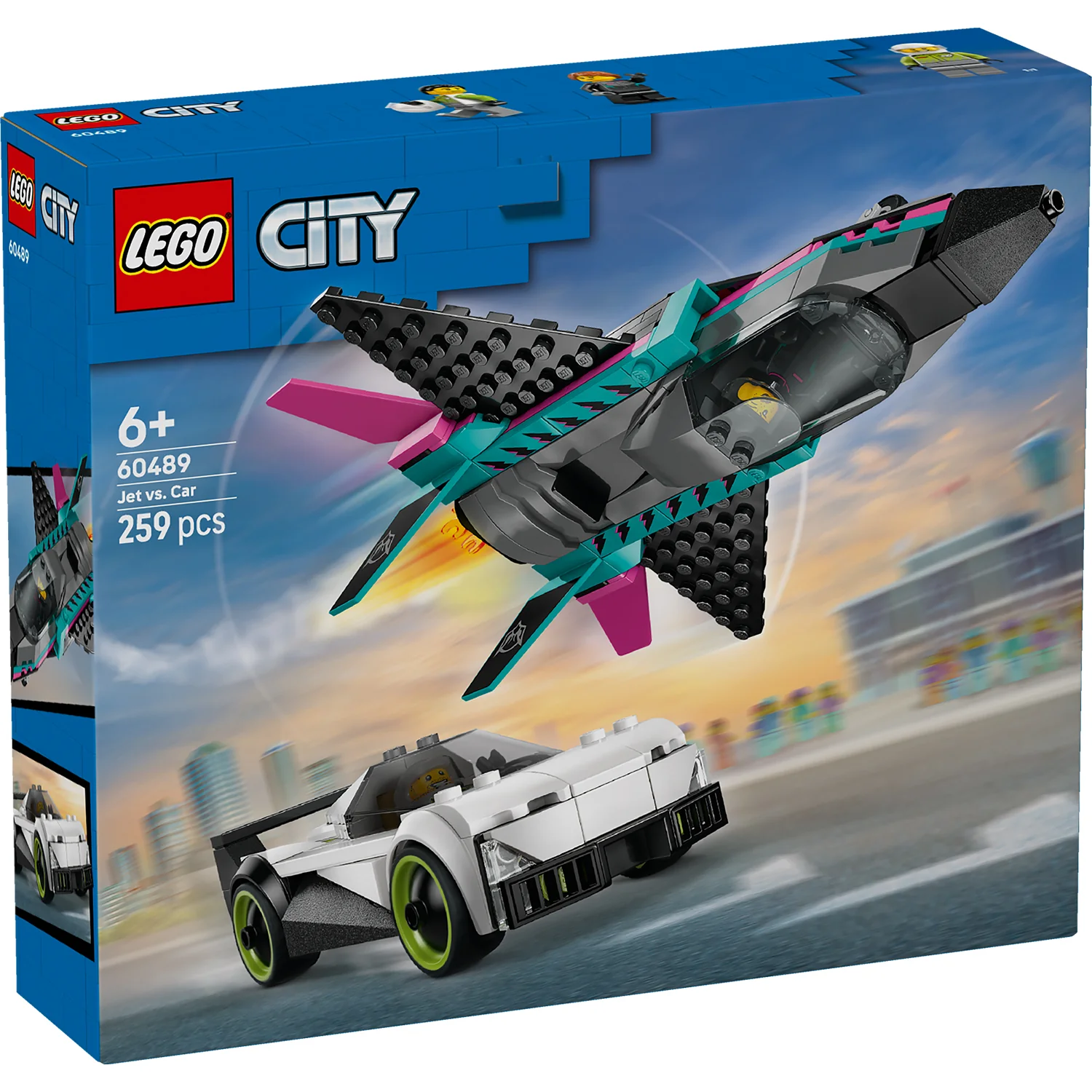 LEGO® City Jet vs. Car