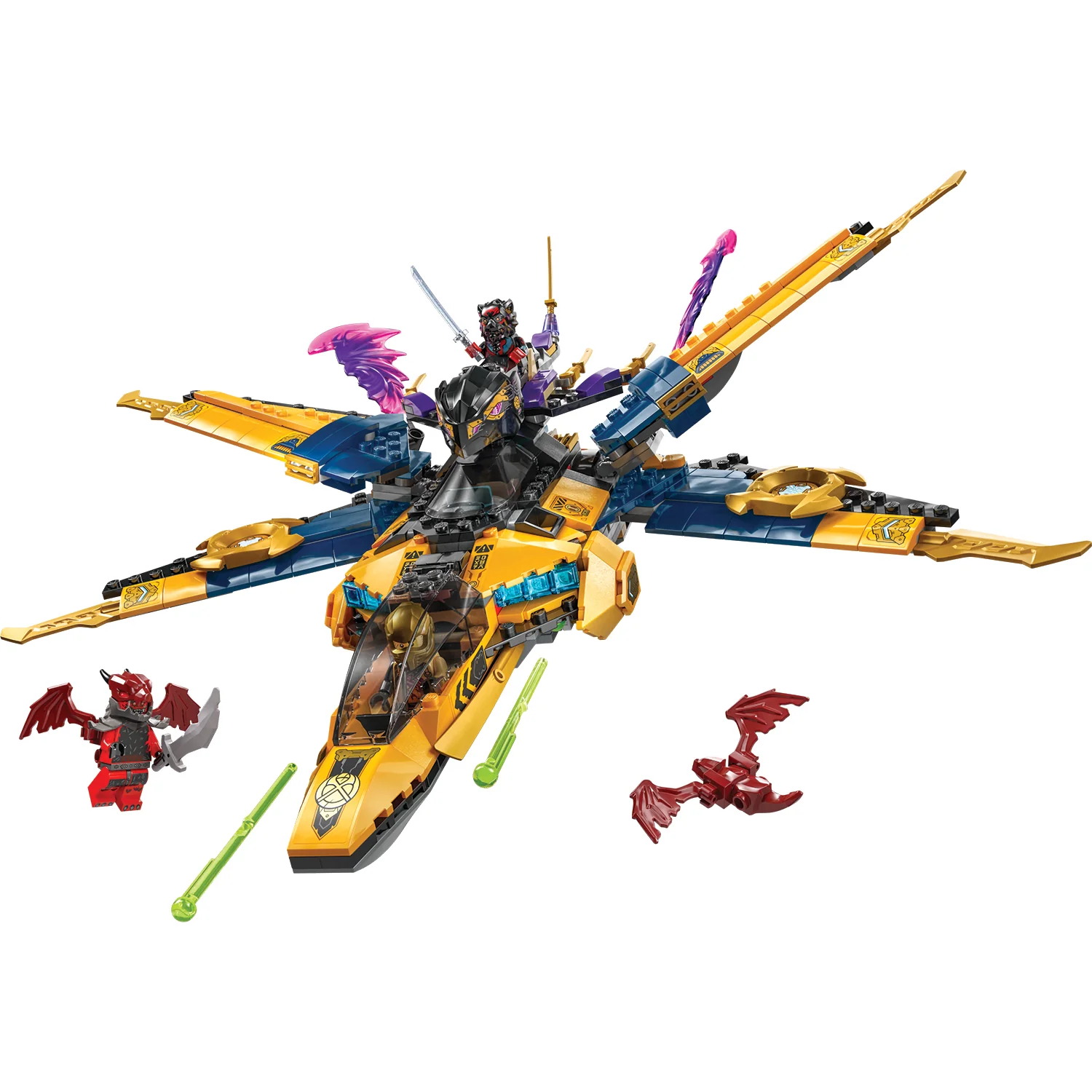 LEGO® NINJAGO® Ras and Arin’s Super Storm Jet