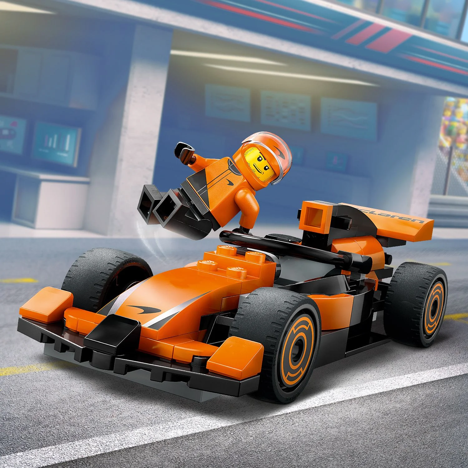 LEGO® City F1® Driver with McLaren Race Car