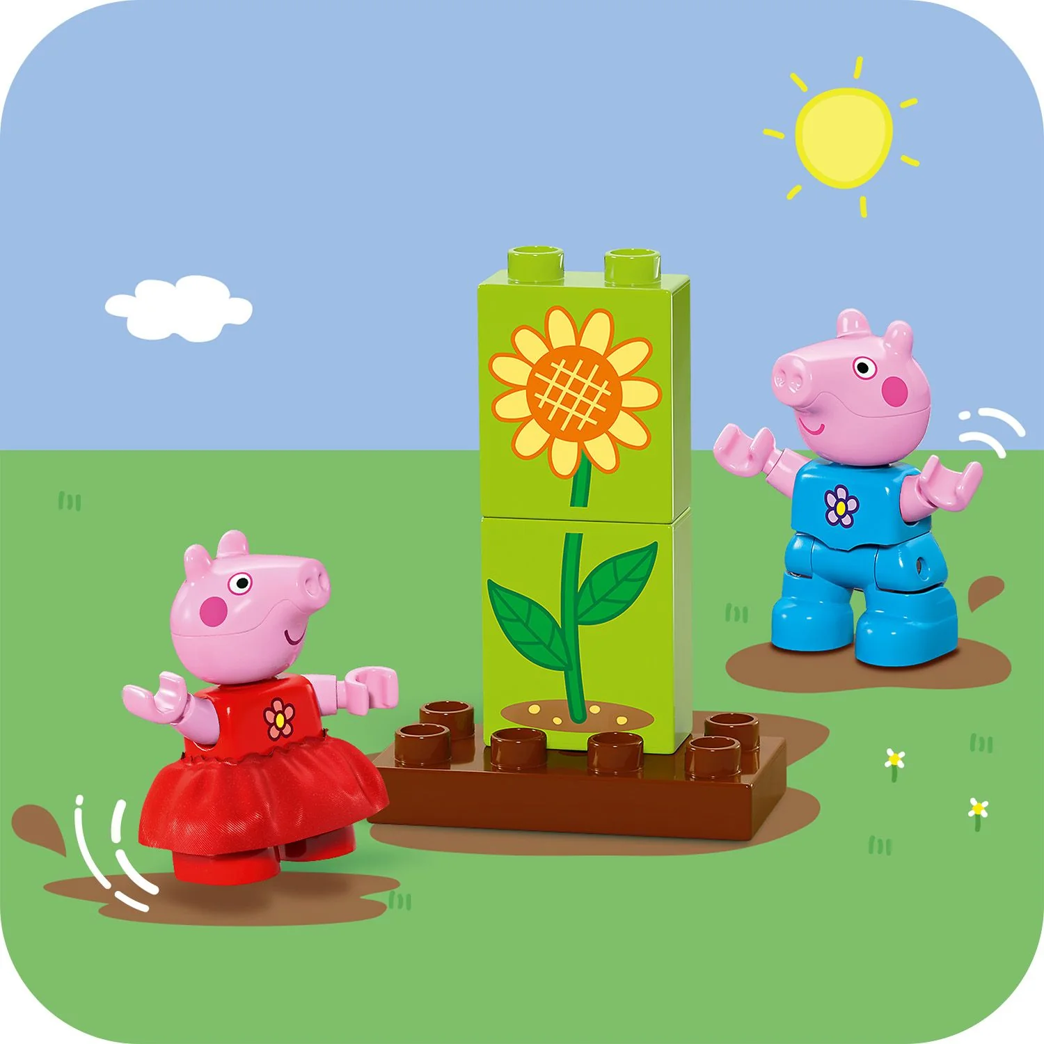 LEGO® DUPLO™ Peppa Pig Garden and Tree House