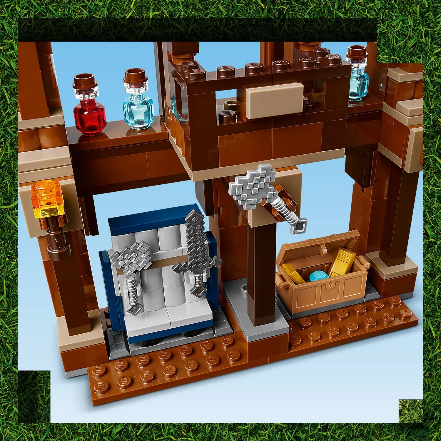 LEGO® Minecraft® Woodland Mansion Fighting Ring