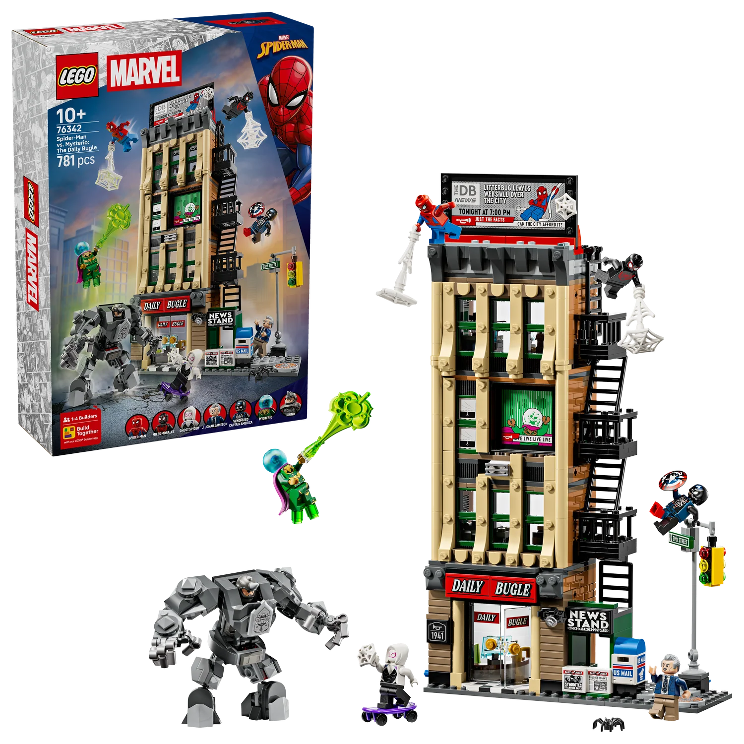 LEGO® | Marvel Spider-Man vs. Mysterio: The Daily Bugle