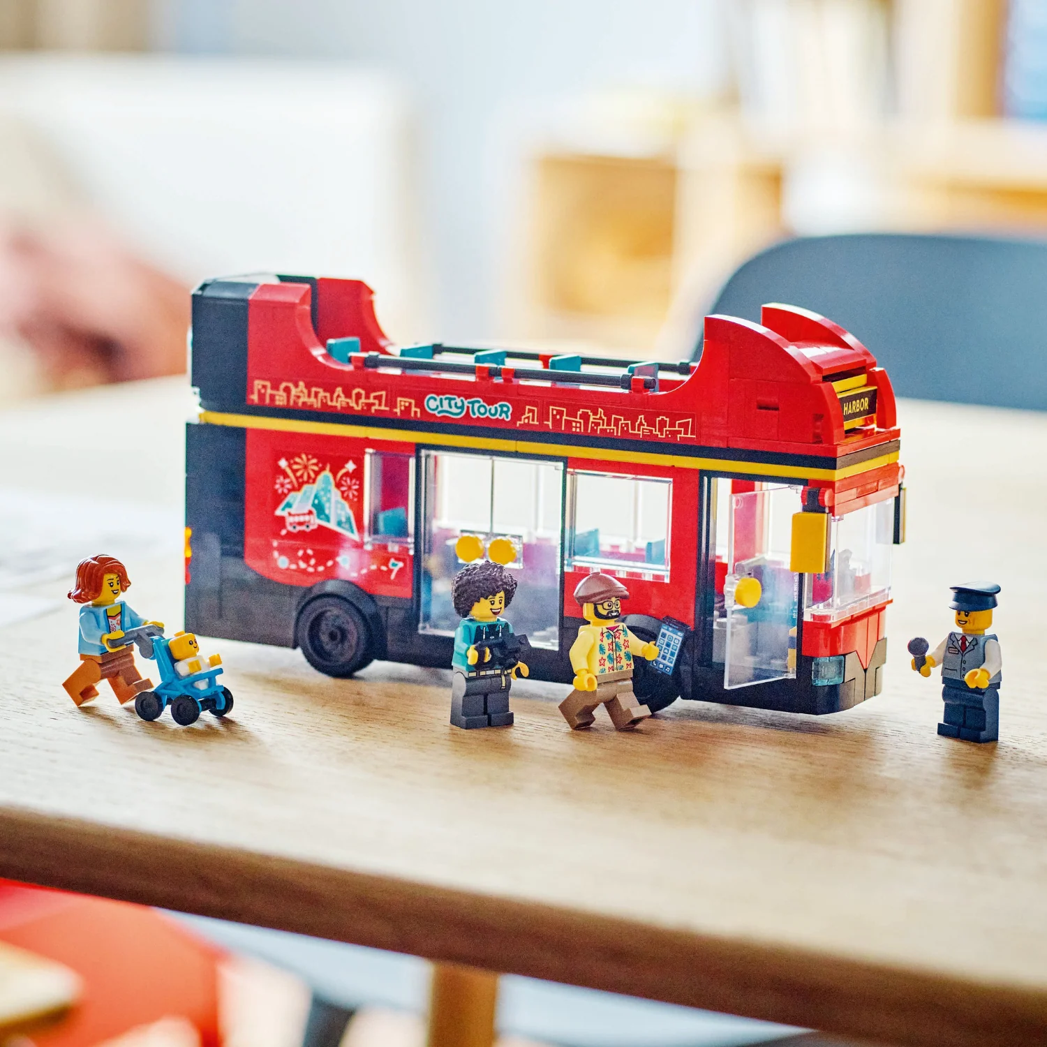 LEGO® City Red Double-Decker Sightseeing Bus