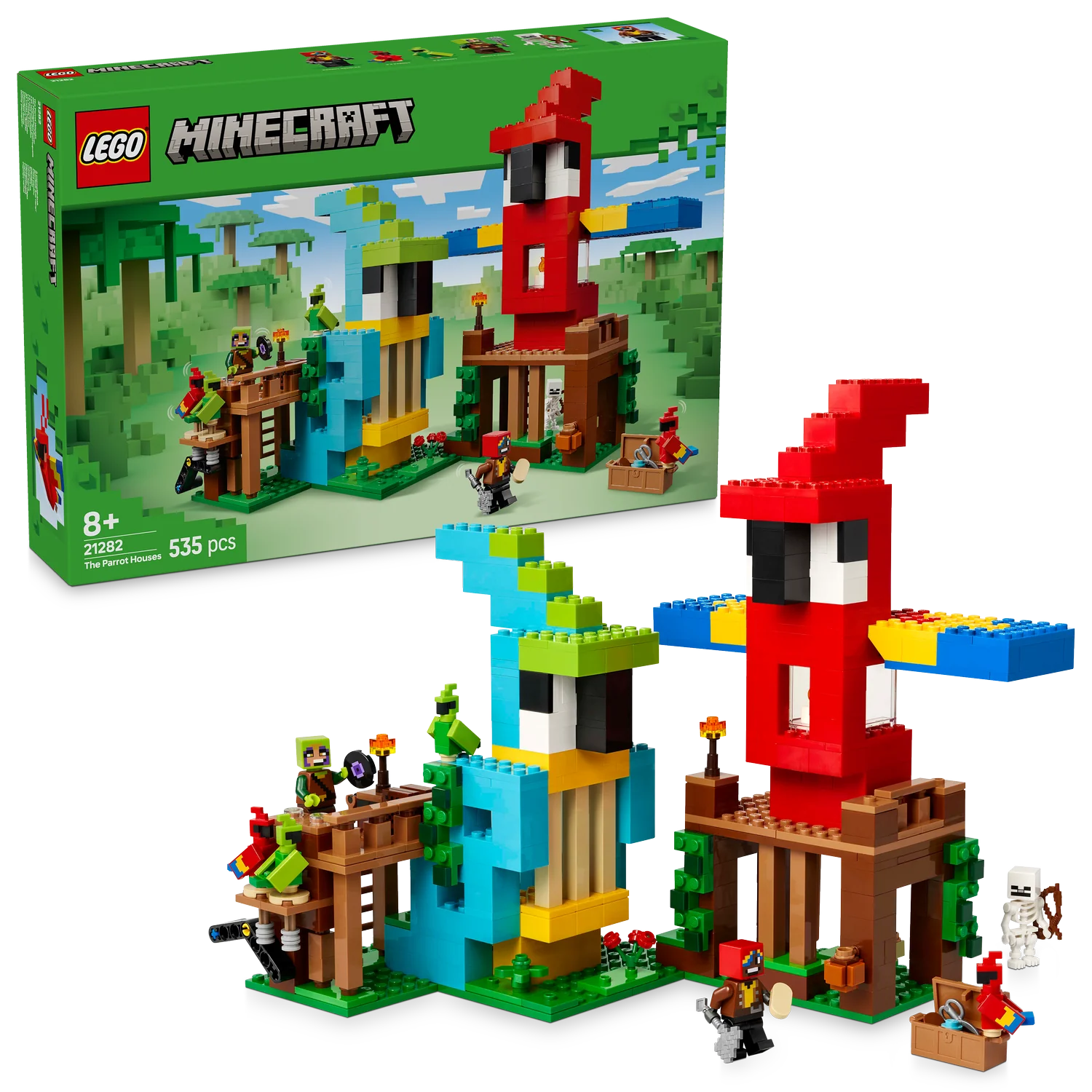 LEGO® Minecraft® The Parrot Houses