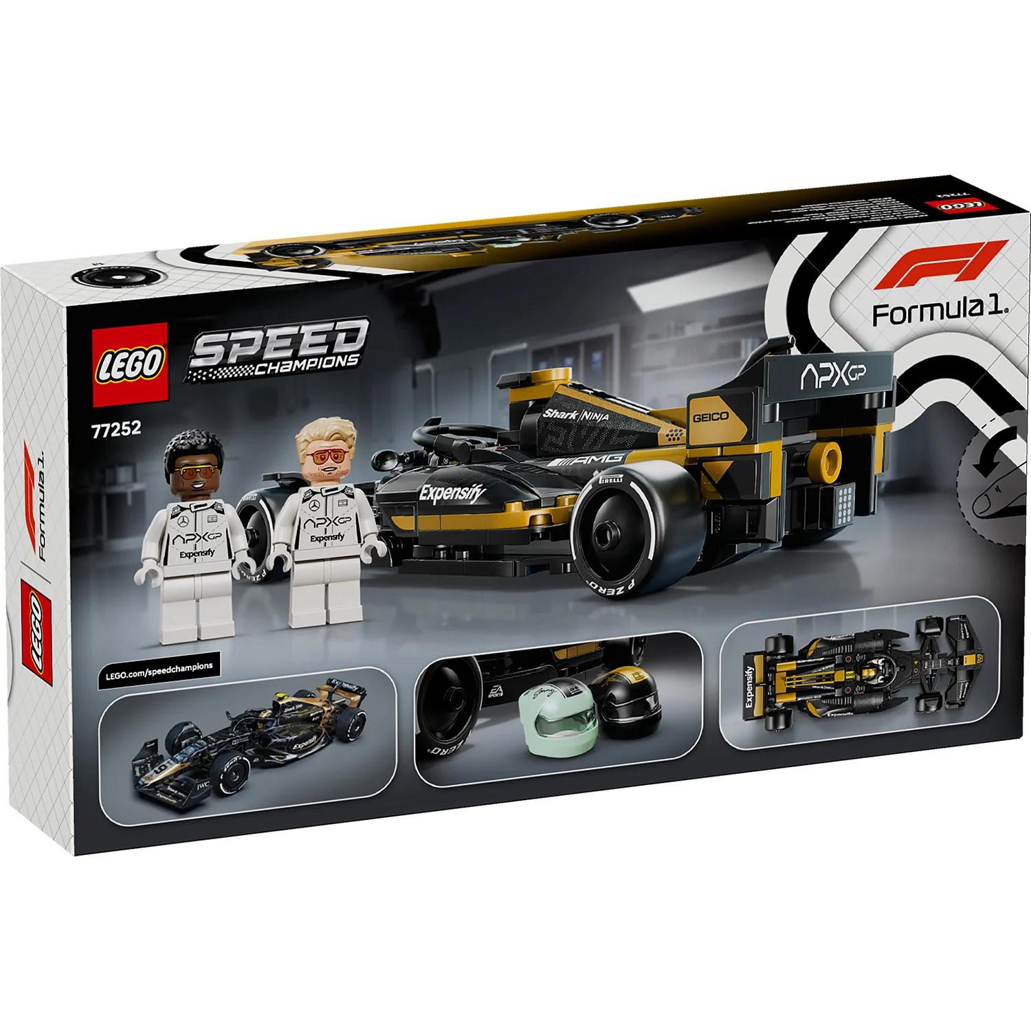 LEGO® Speed Champions APXGP Team Race Car from F1® The Movie